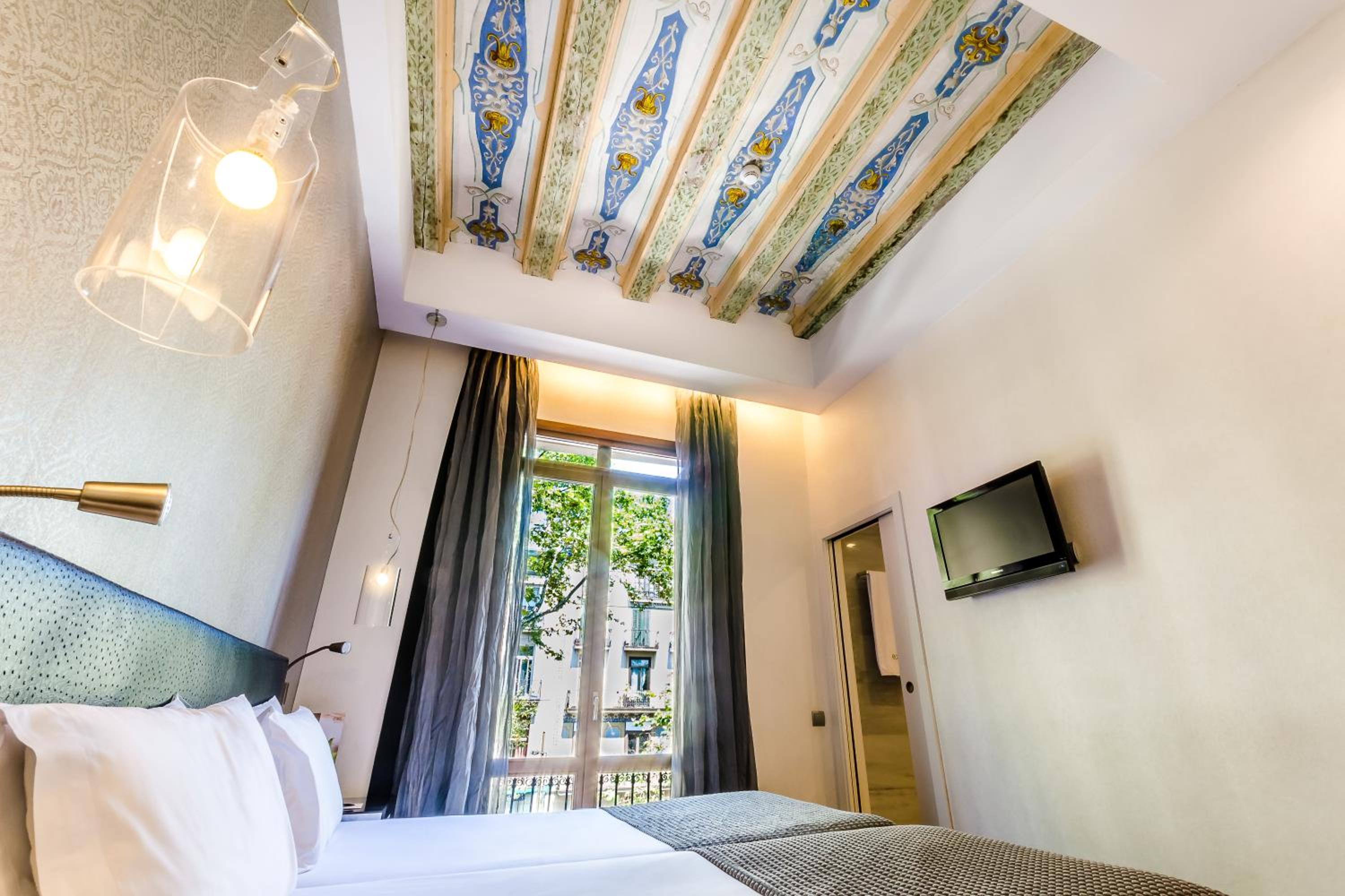 Habitación Doble o Twin con Vista a Las Ramblas