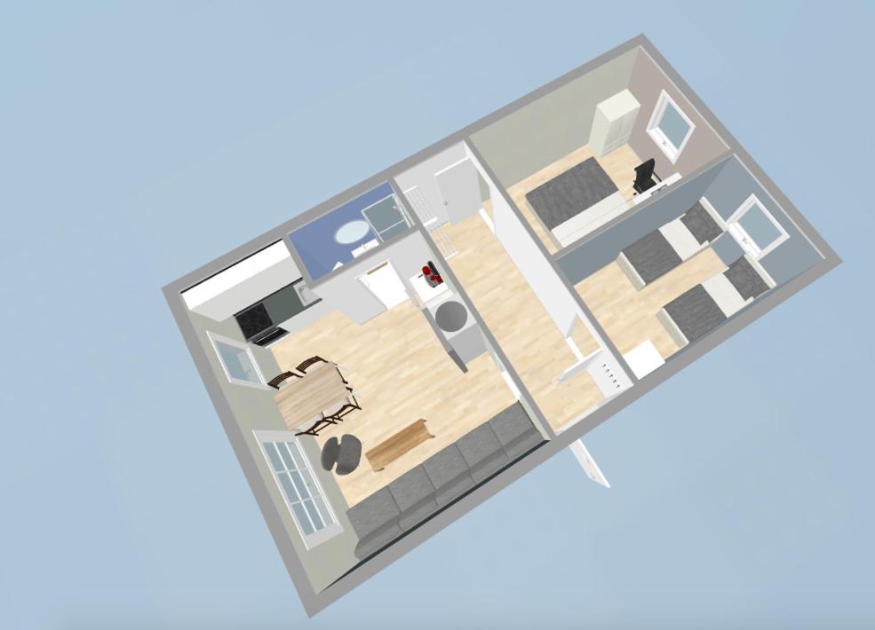 Two-Bedroom Apartment and River View  photo 2