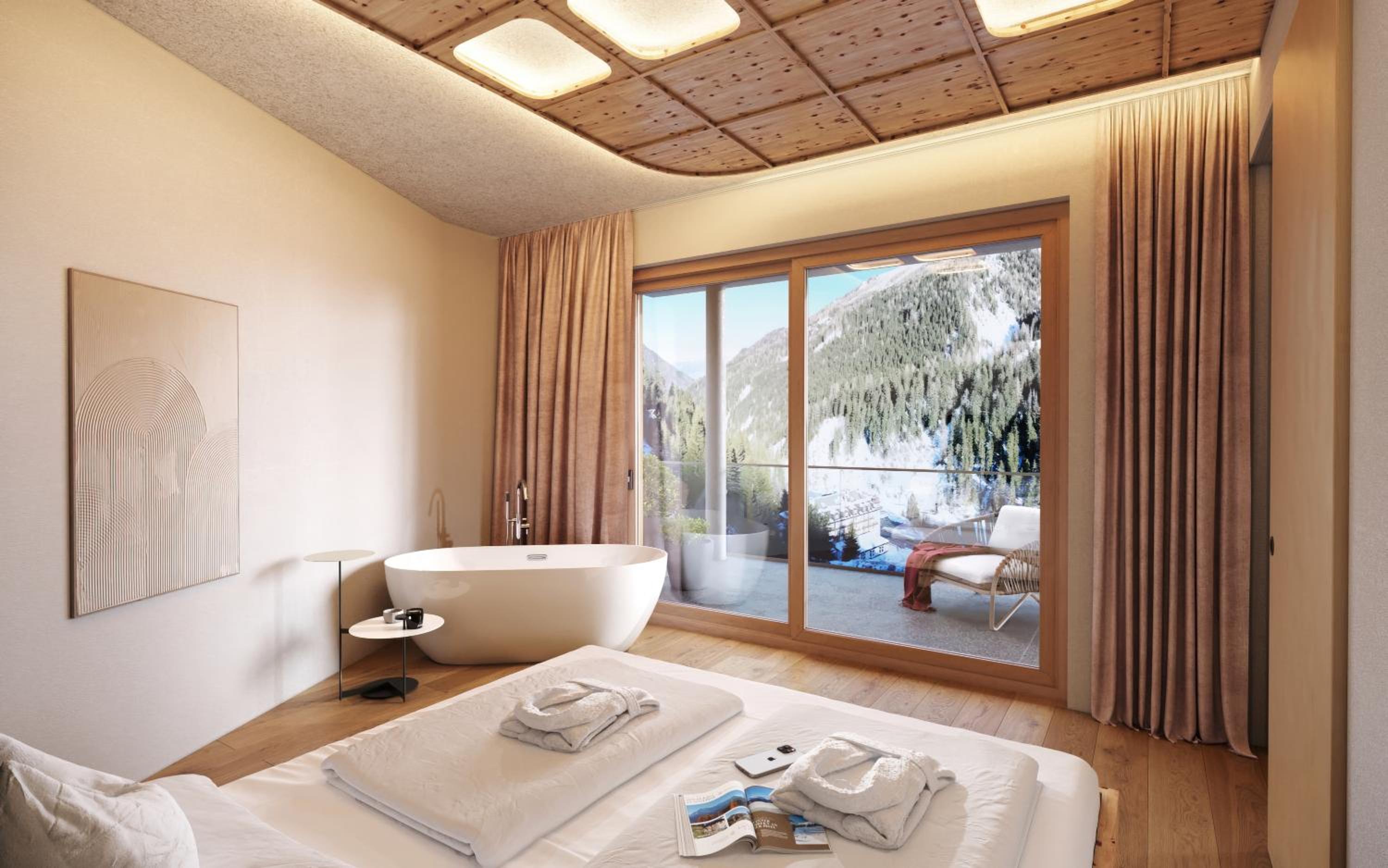 Suite with Sauna