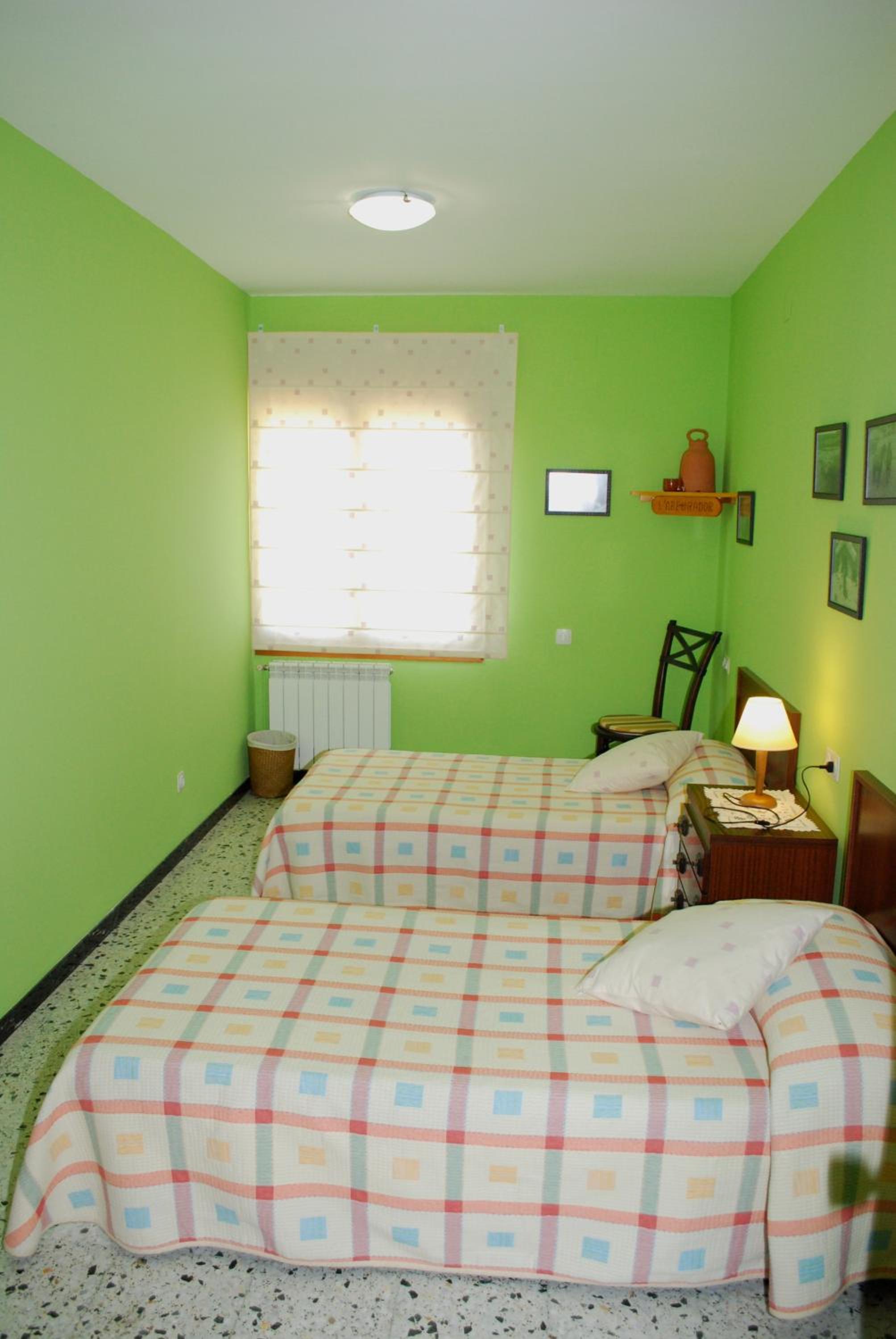 Apartamento con vista al jardín