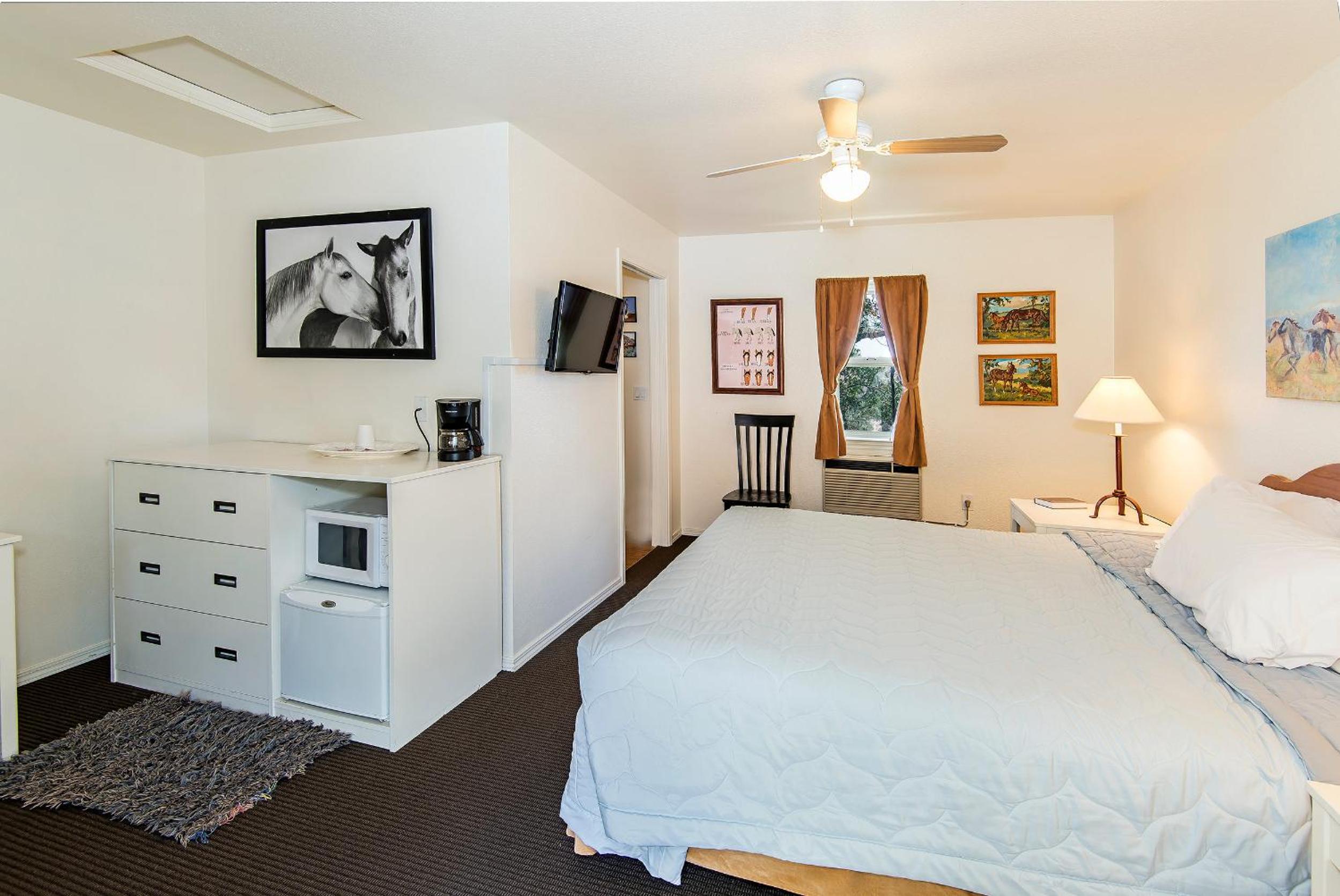 Wild Horse Room with a King Bed, Shower - Mountain View