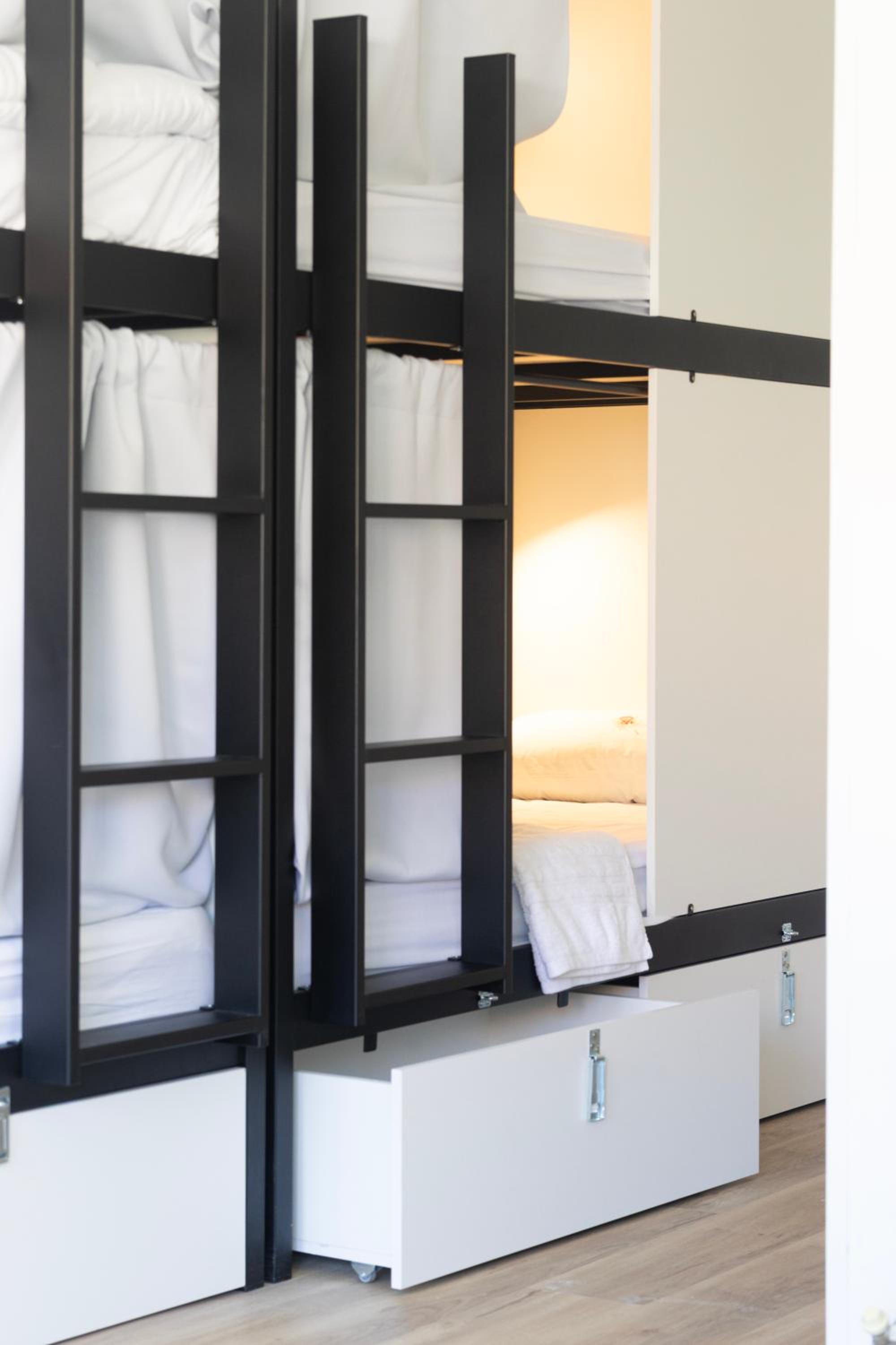 Bed in 6-Bed Female Dormitory Room