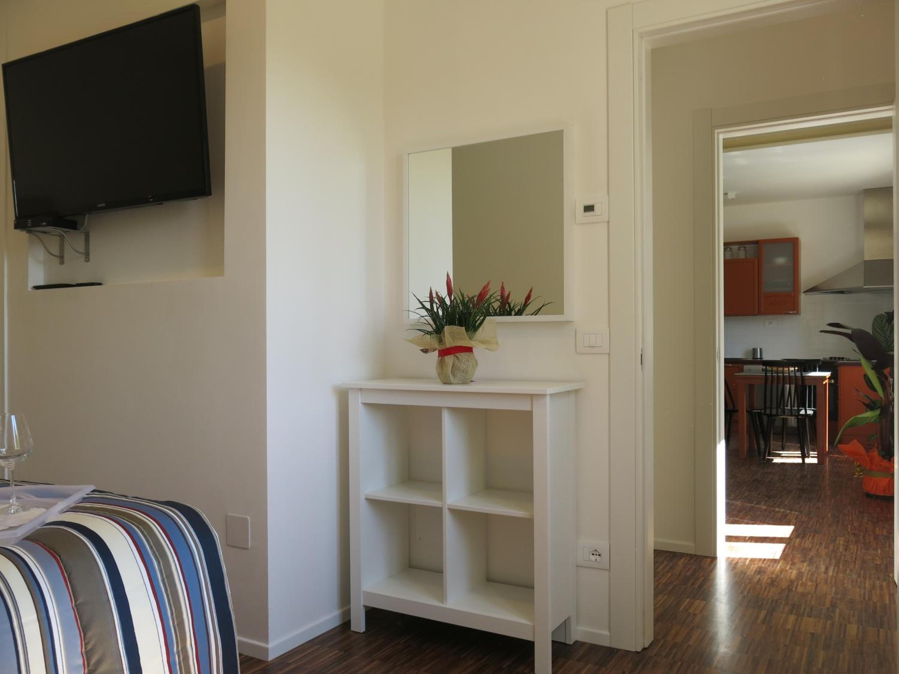 One-Bedroom Apartment with Garden View