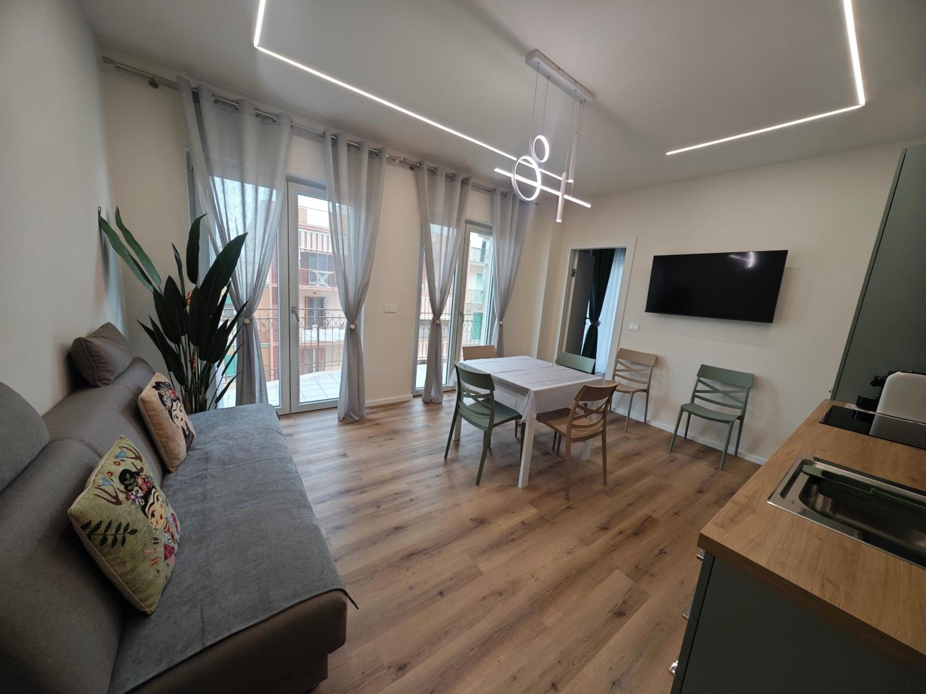 Two-Bedroom Apartment with Balcony