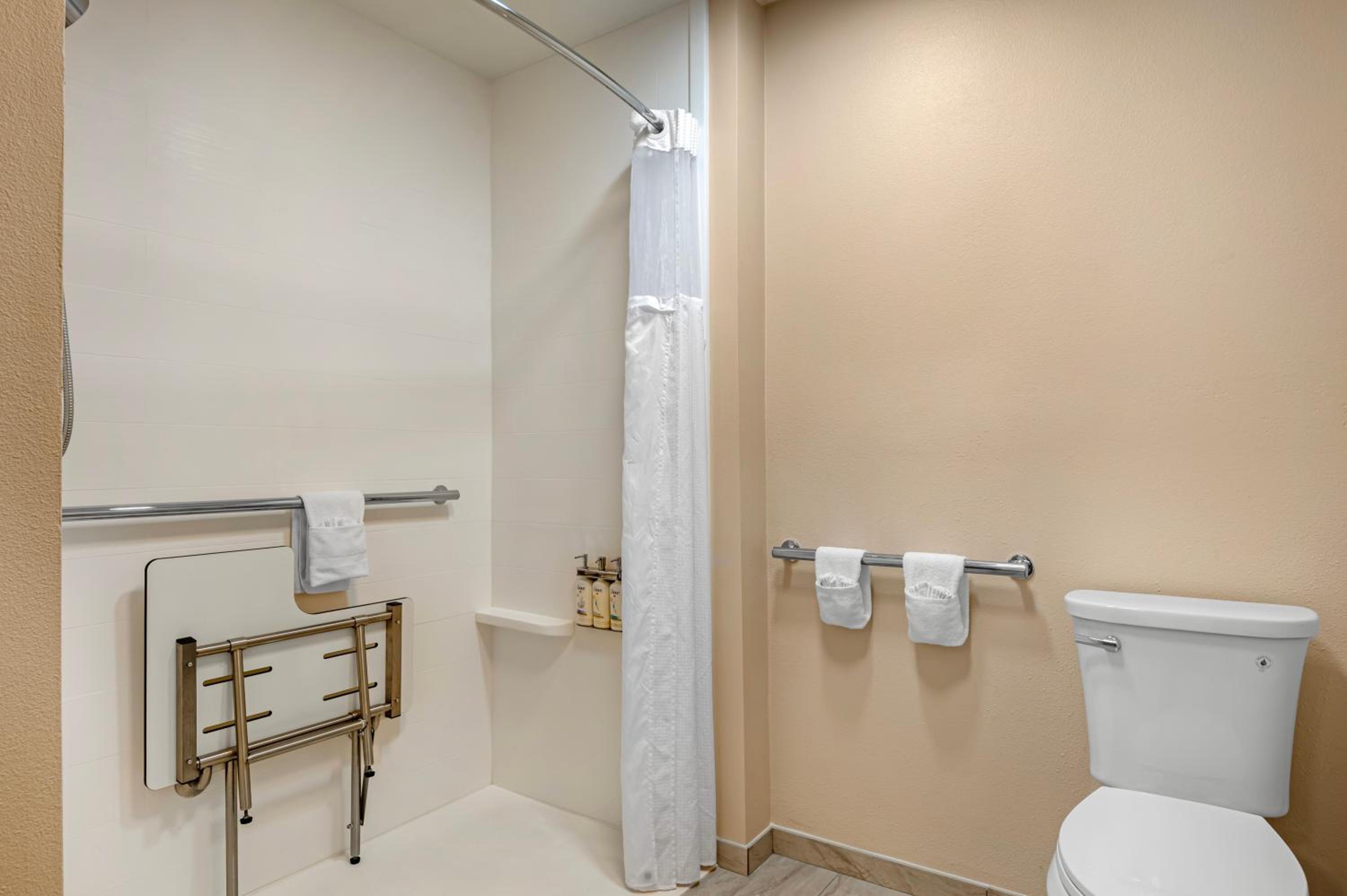Standard King Room with Mobility Accessible Roll-In Shower - Photo 10
