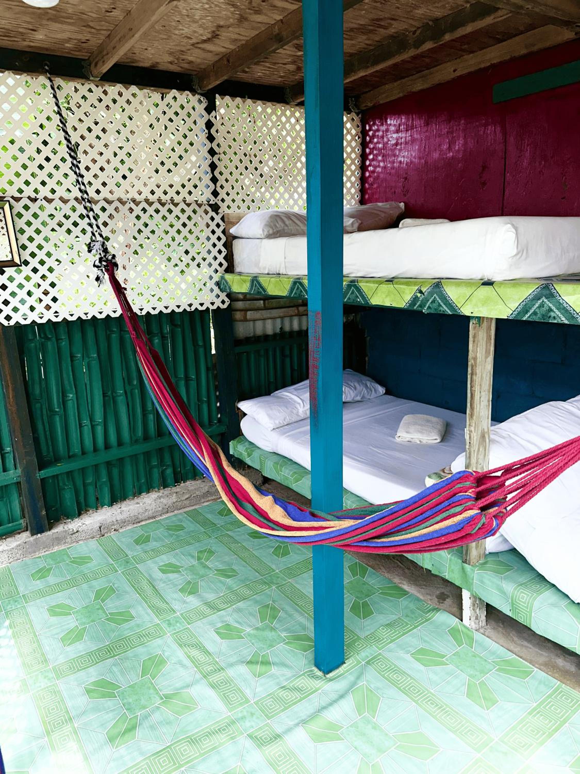 Garden view hammock