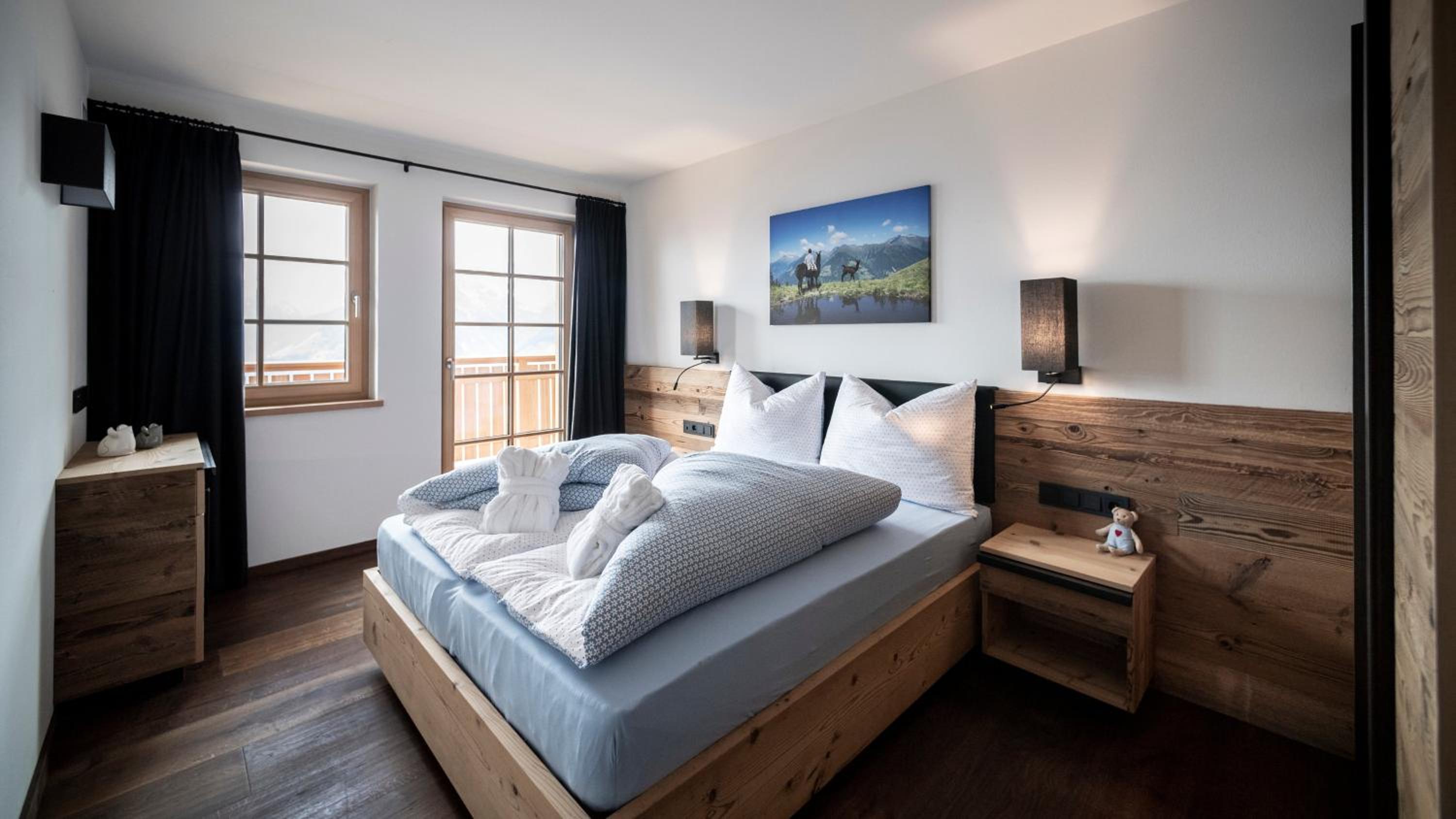 Two-Bedroom Apartment with Balcony