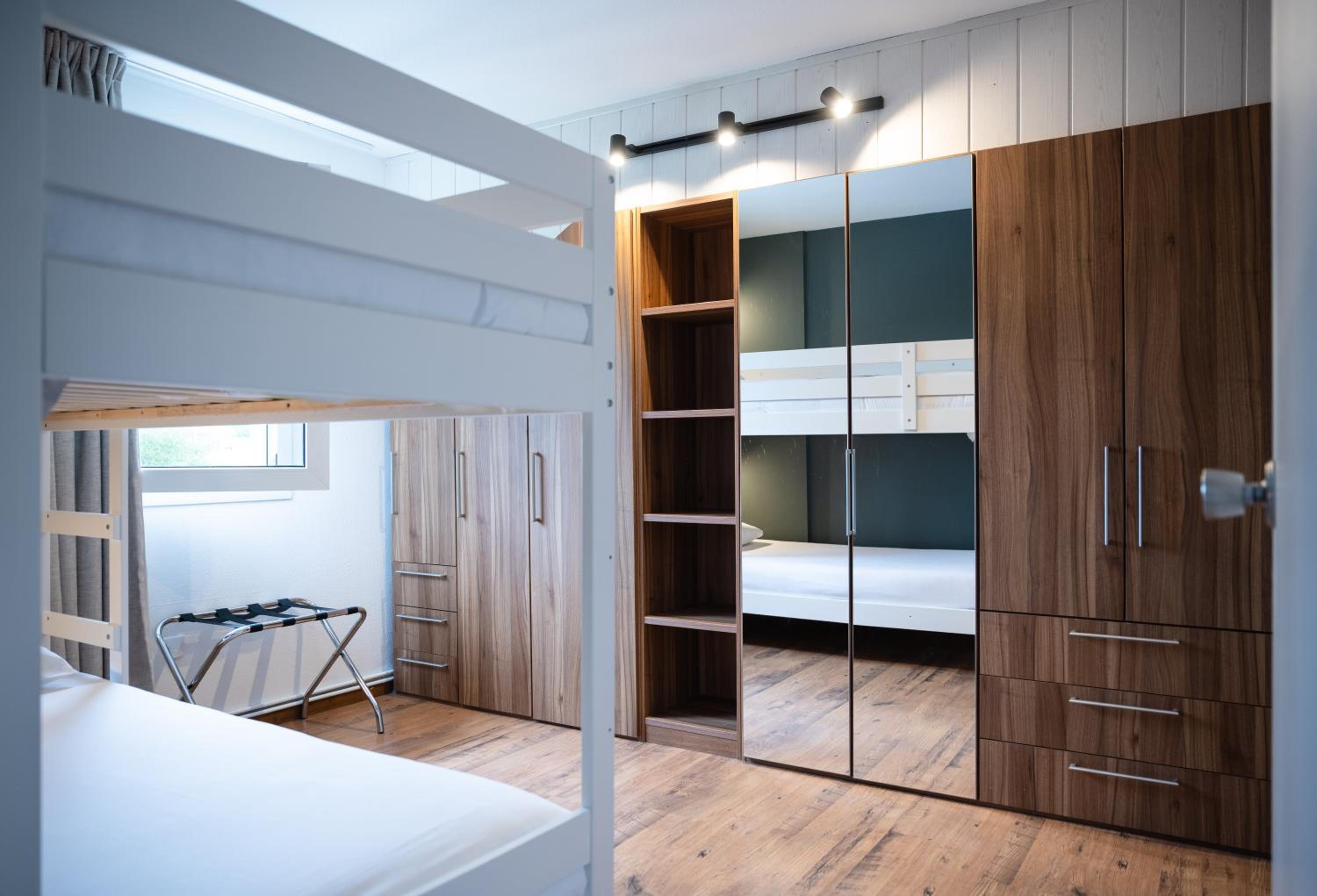Standard Quadruple Room with One Double and Two Single Beds photo 2