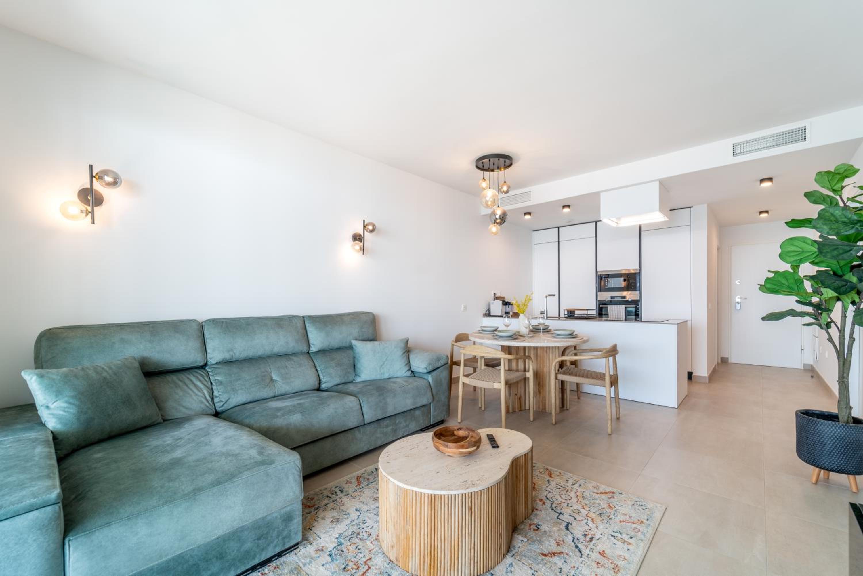 Two-Bedroom Apartment with Balcony and Sea View
