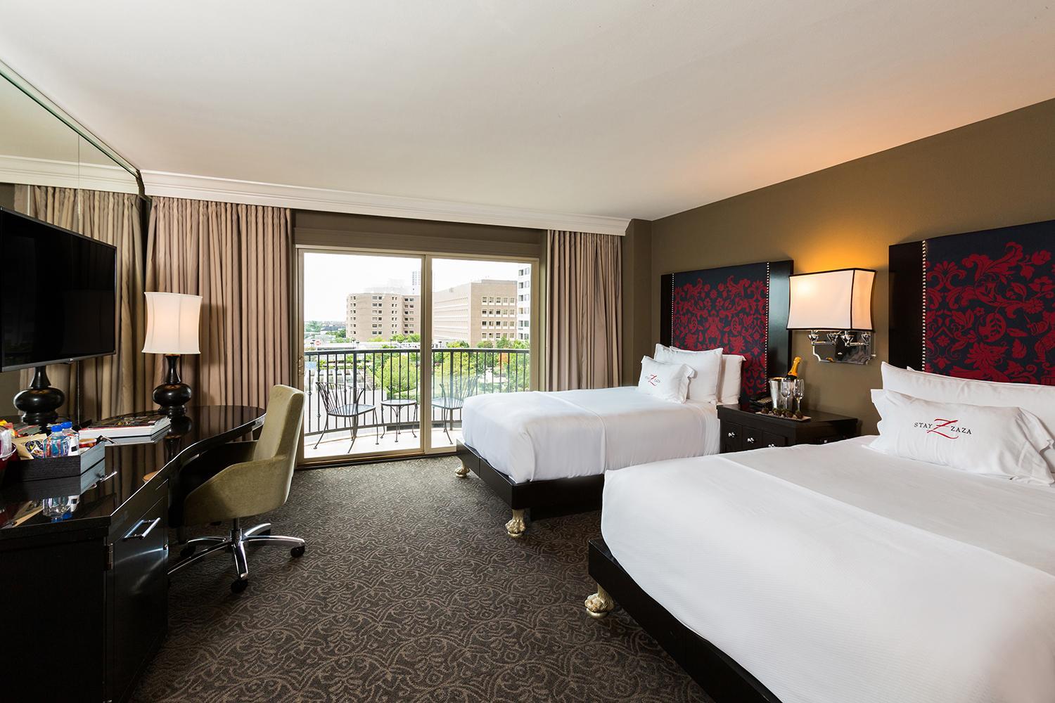 Standard Double Room, 2 Double Beds, Balcony - Photo 4