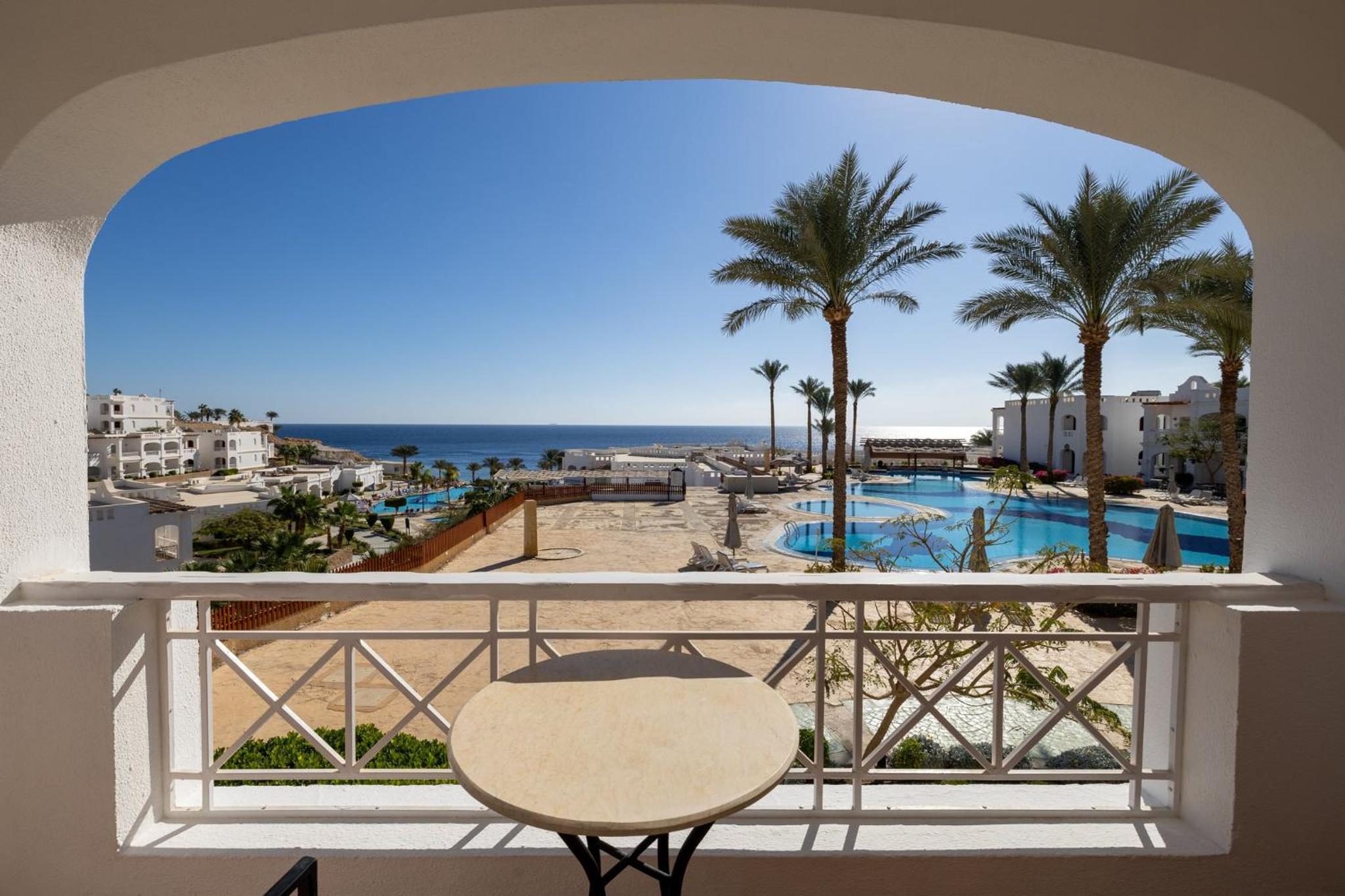 Family Room with Pool View and Balcony