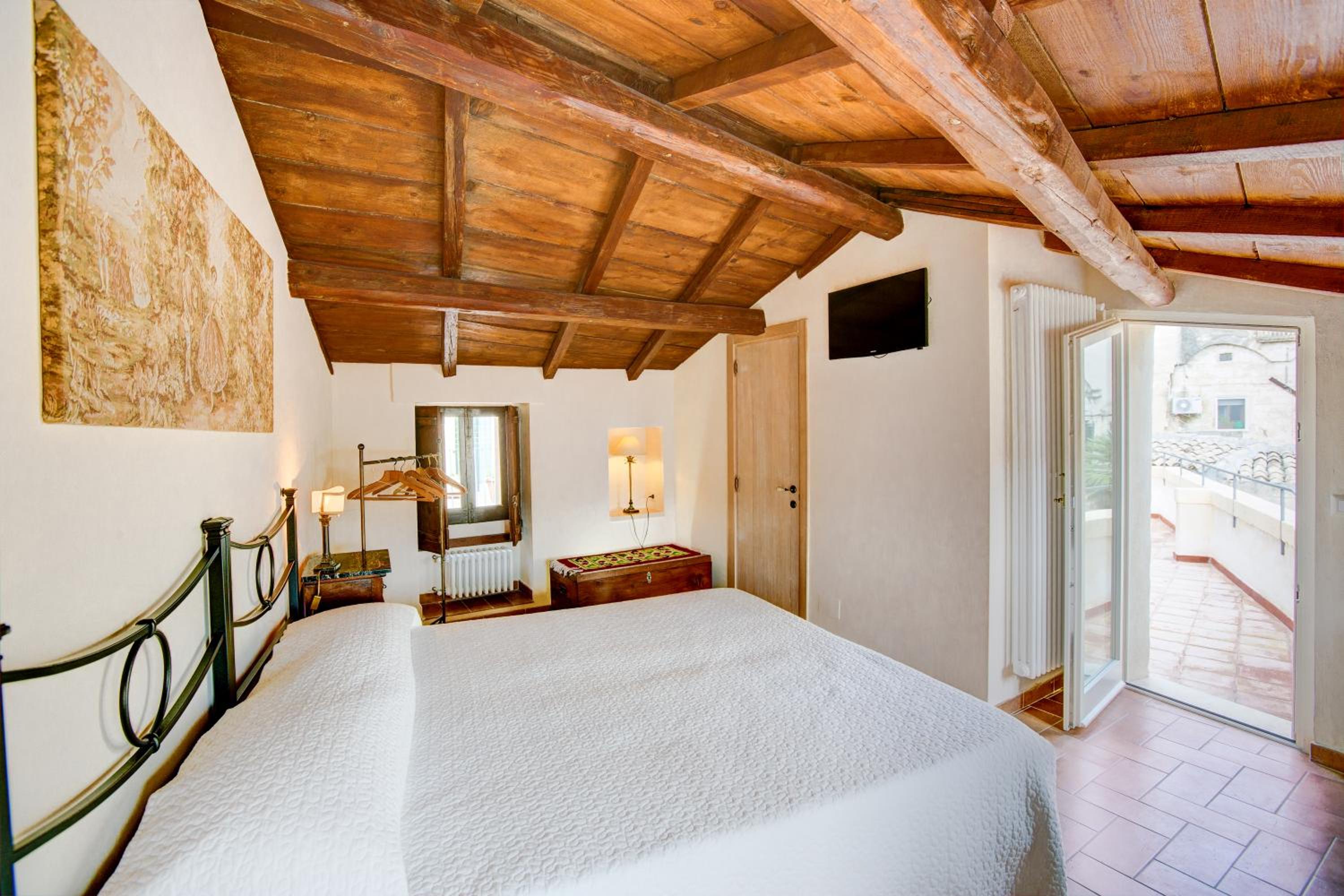 Habitación Doble o con Dos Camas con Terraza y Vistas