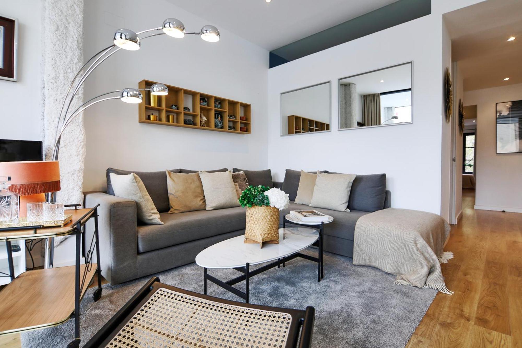 Three-Bedroom Premium Apartment with Balcony