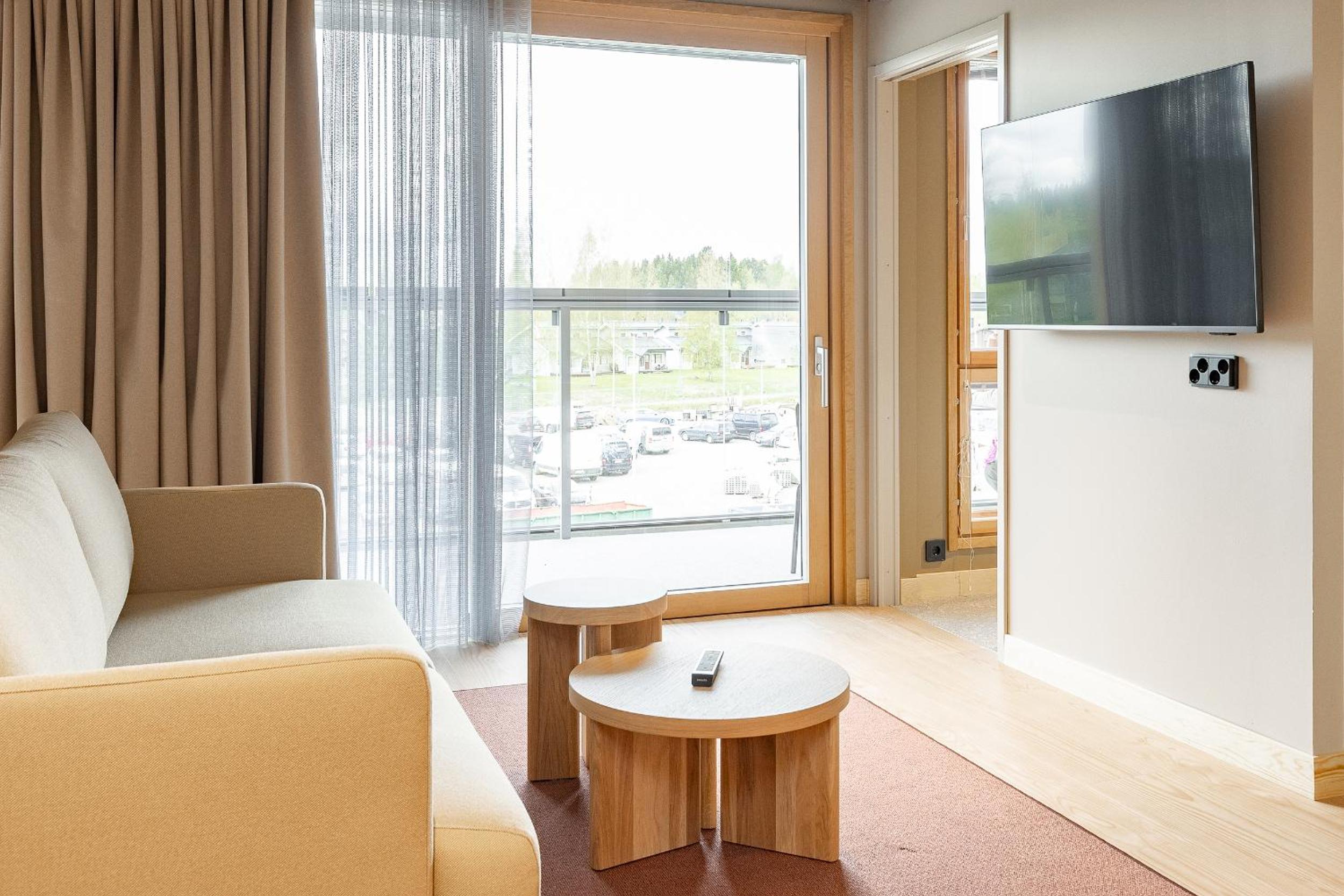 Apartment Twin for four with slope view