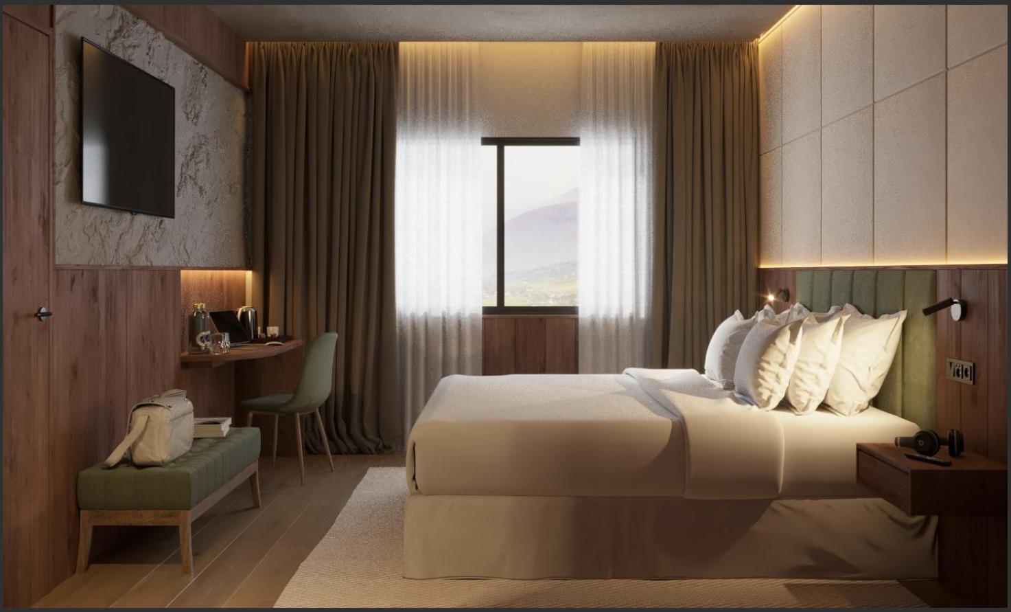 Superior Double or Twin Room with Mountain View