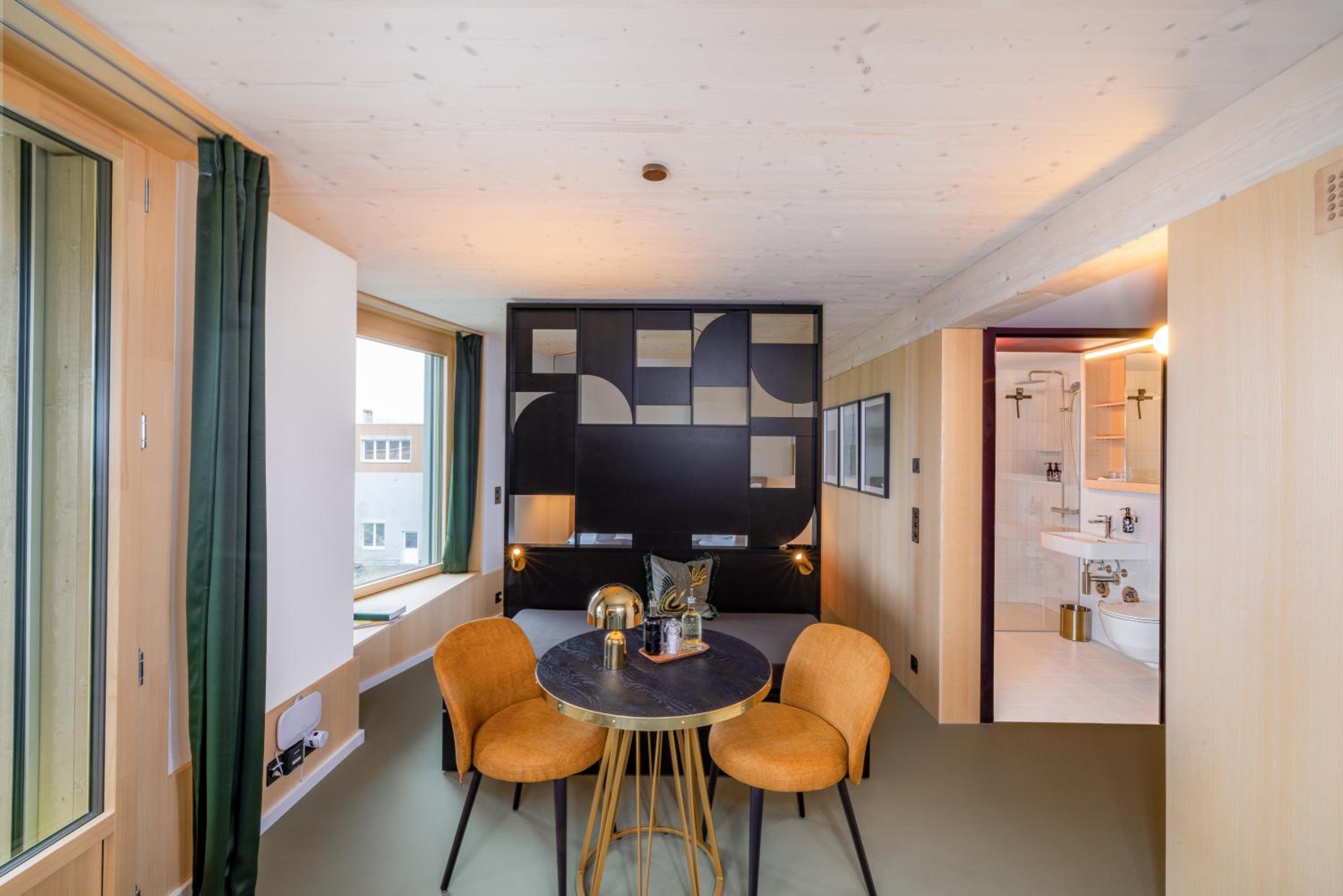 Studio with Balcony