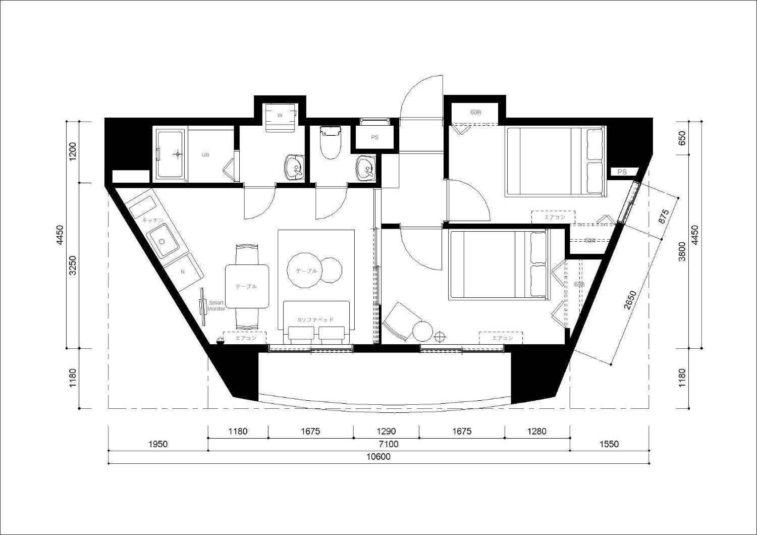 Two-Bedroom Apartment photo 3