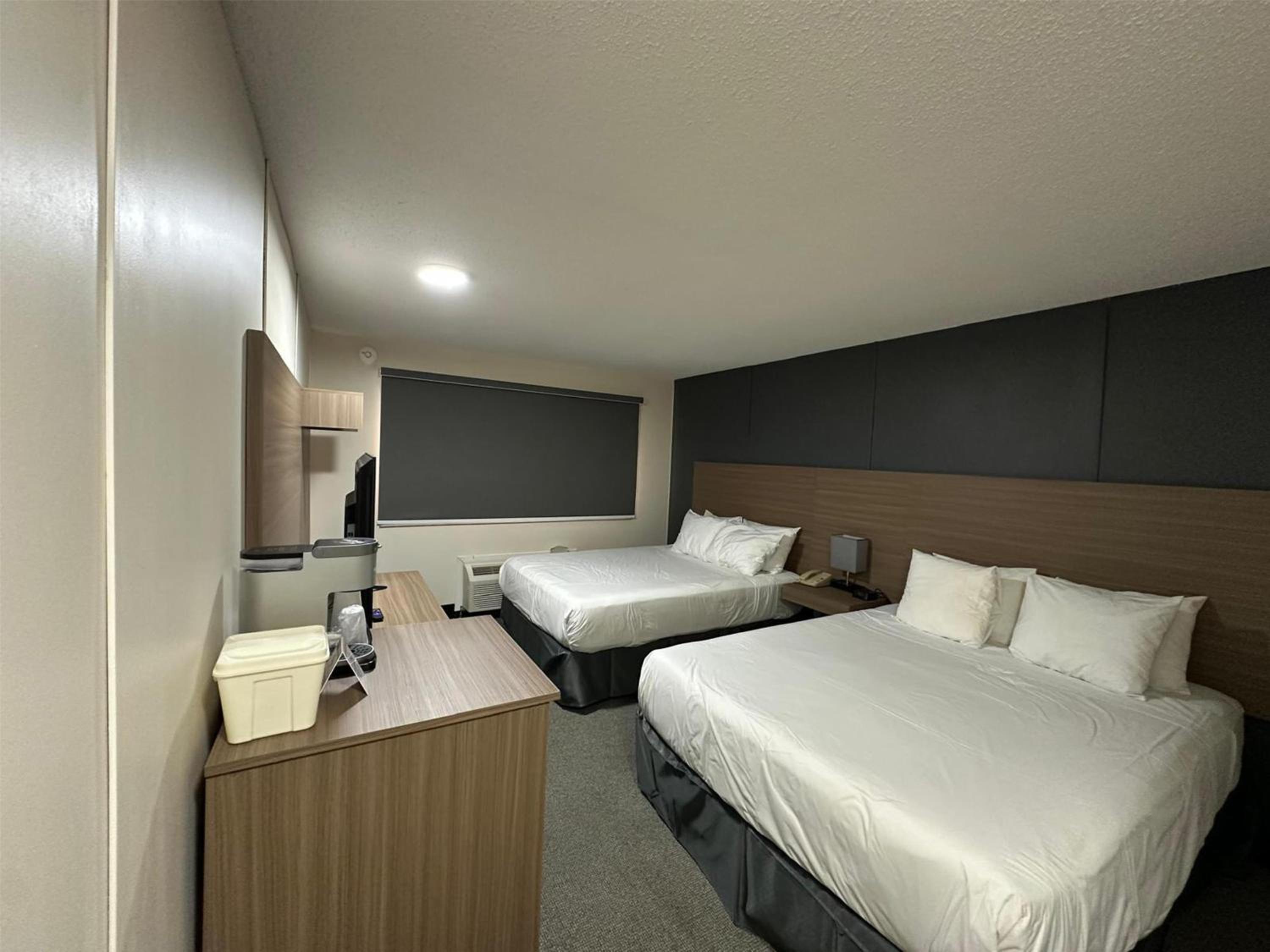 One-Bedroom Queen Suite with Two Queen Beds and Sofa Bed - Kitchenette/Non-Smoking photo 1