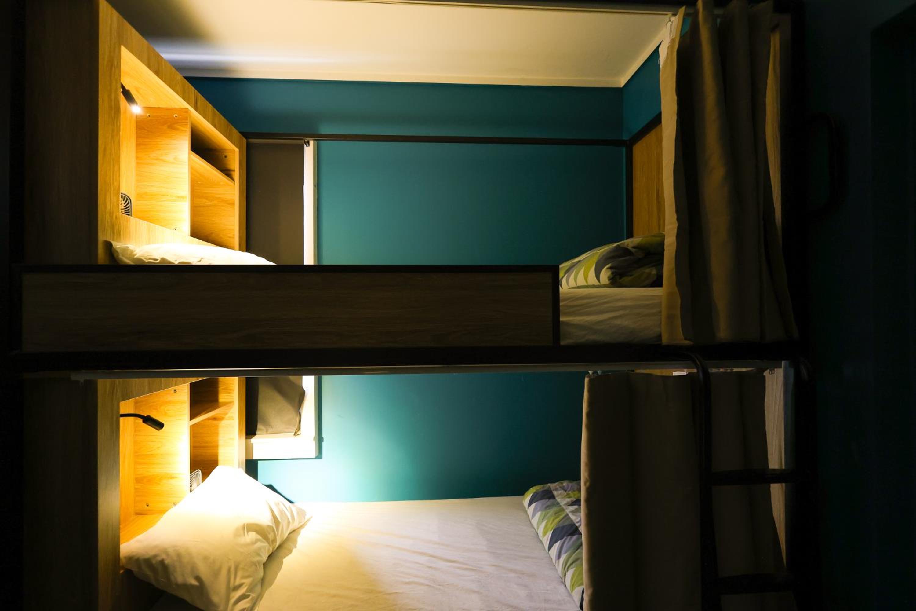 Comfort 4-Bed Mixed Dorm with Power, Fan, Light & Privacy Curtain photo 2