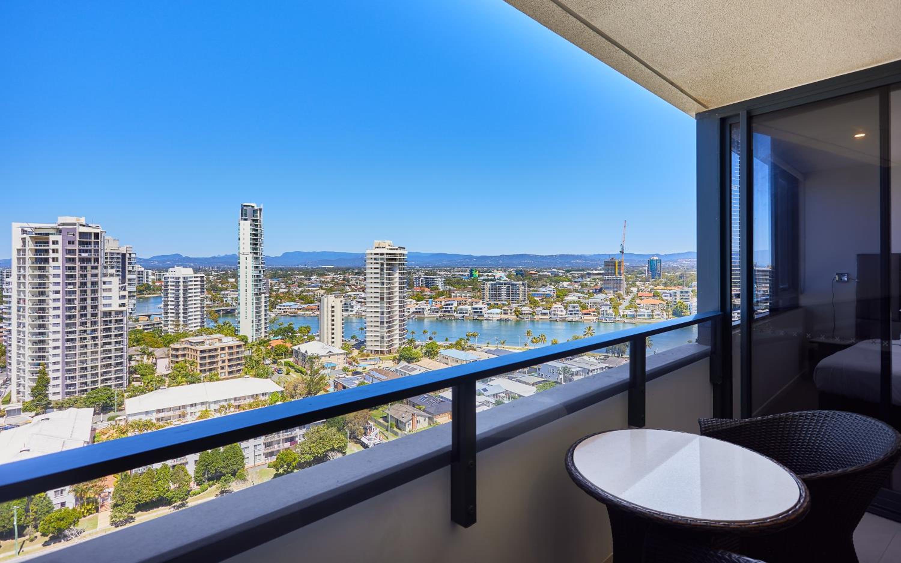 One-Bedroom Apartment with Balcony and Water View