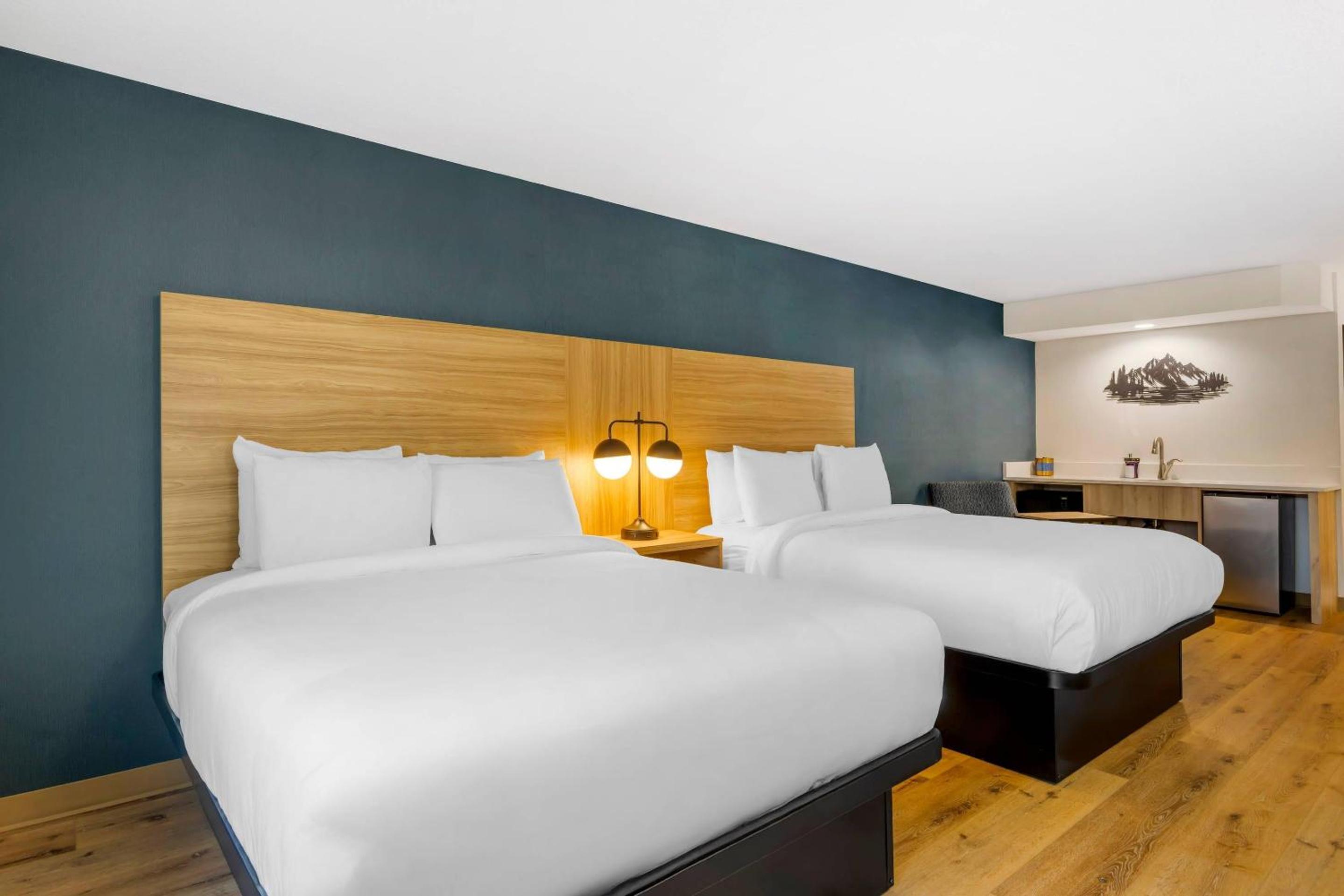Efficiency Suite 2 Queen Bed, No View/Roll In Shower/Disability Access - Non Smoking - Photo 2
