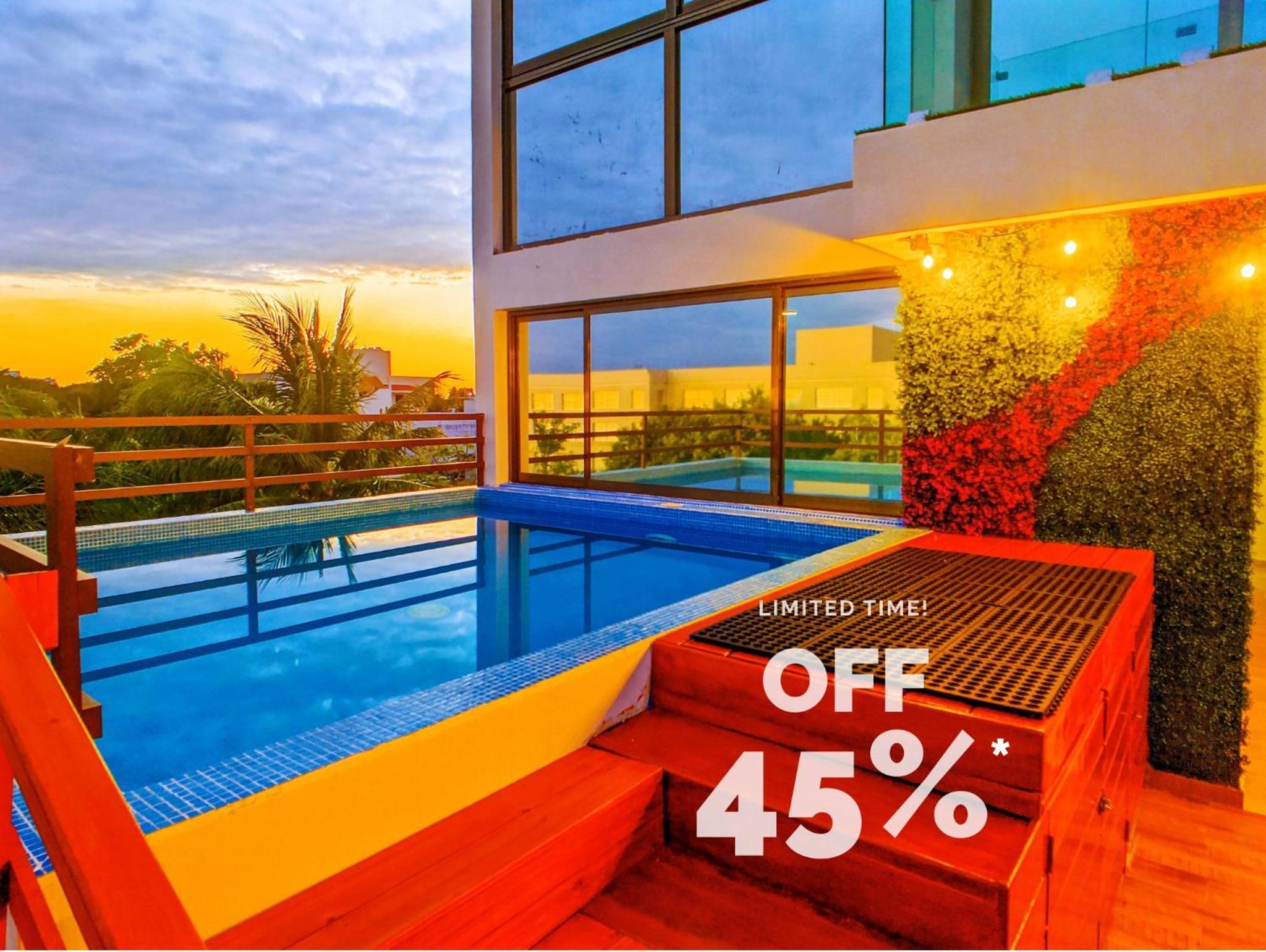 One-Bedroom Apartment with Terrace