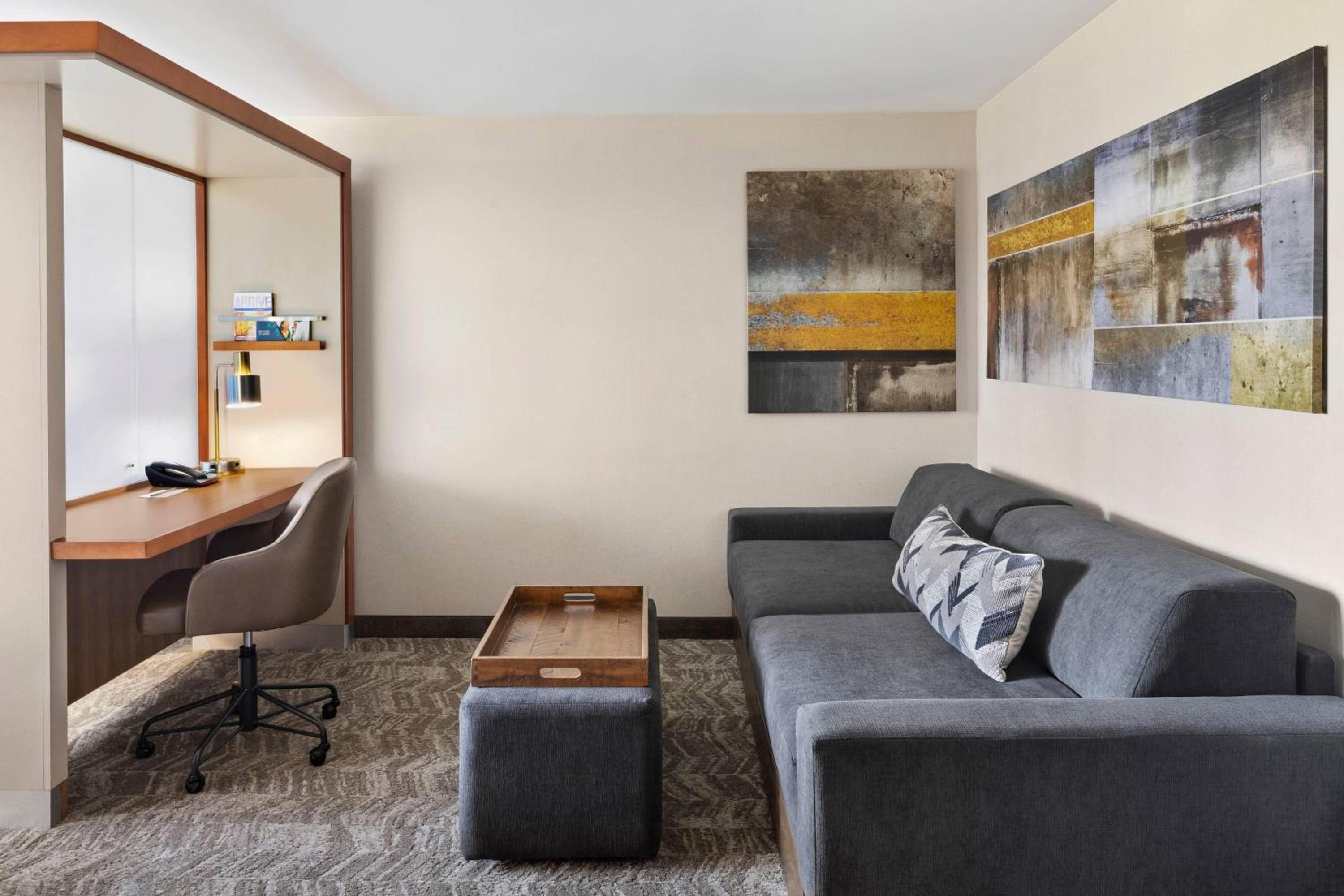King Suite with Trundle Sofa - Hearing Accessible - Photo 2