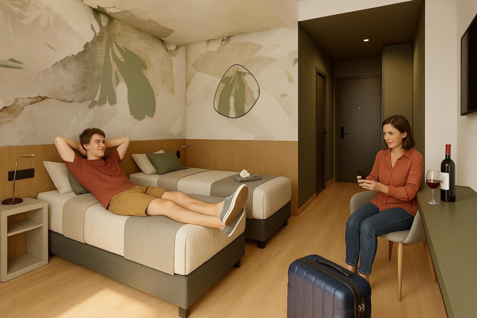 Premium Double or Twin Room with Balcony photo 2