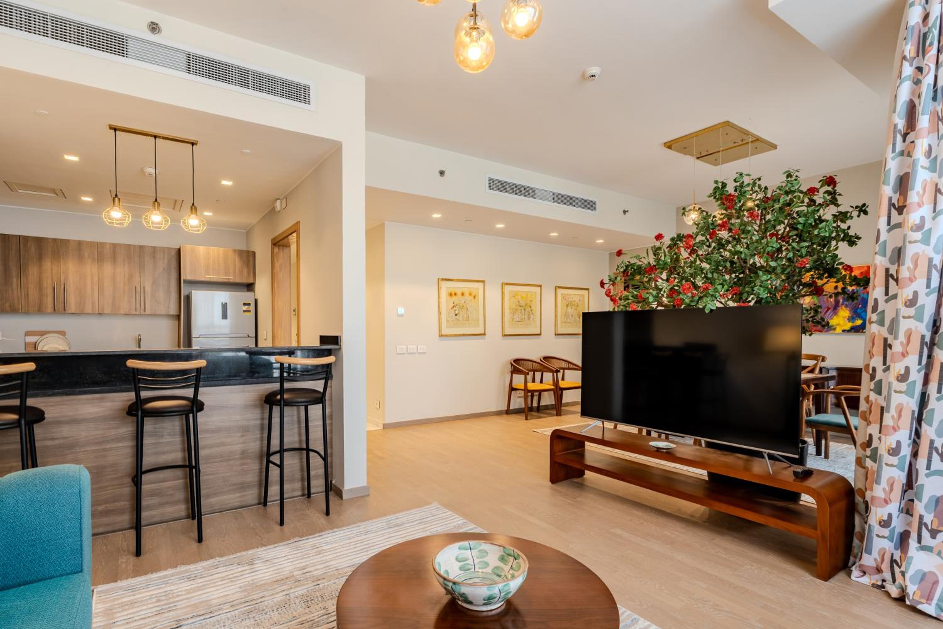 Two-Bedroom Apartment with City View