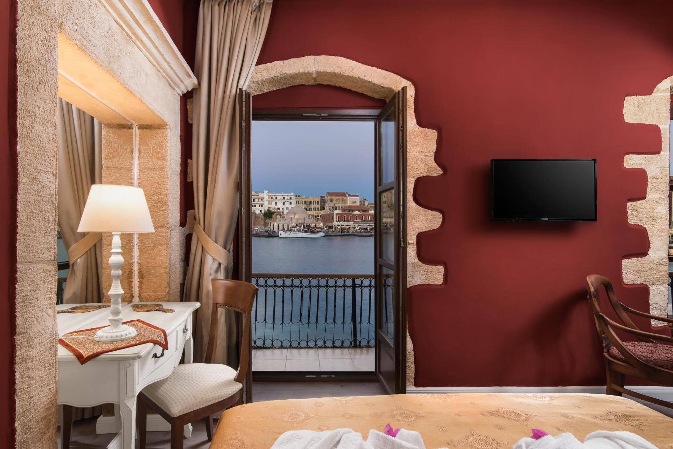 Deluxe Double Room with Sea View and Balcony (Aretousa) - Photo 4