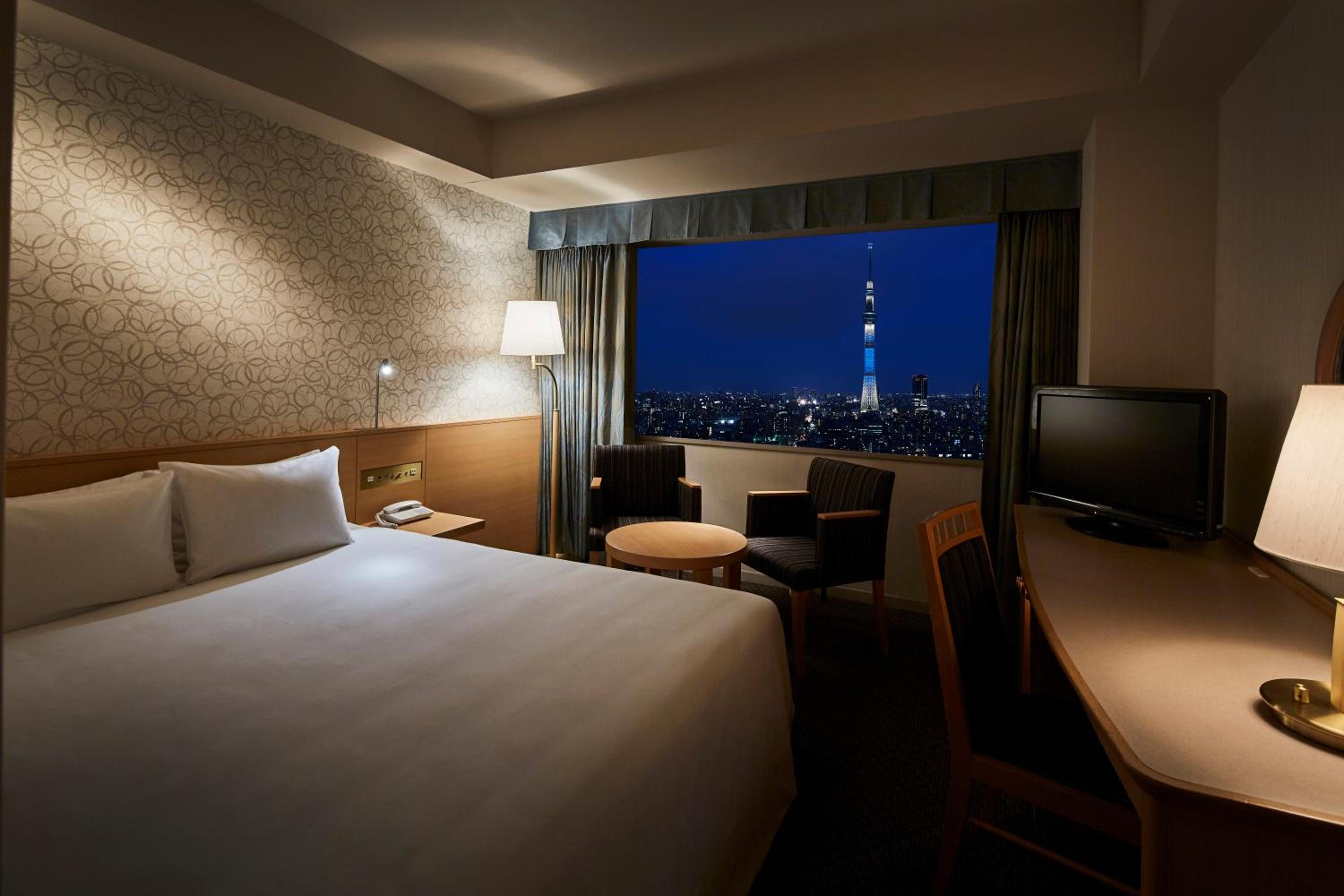 Double Room with Tokyo Sky Tree View - Non-Smoking