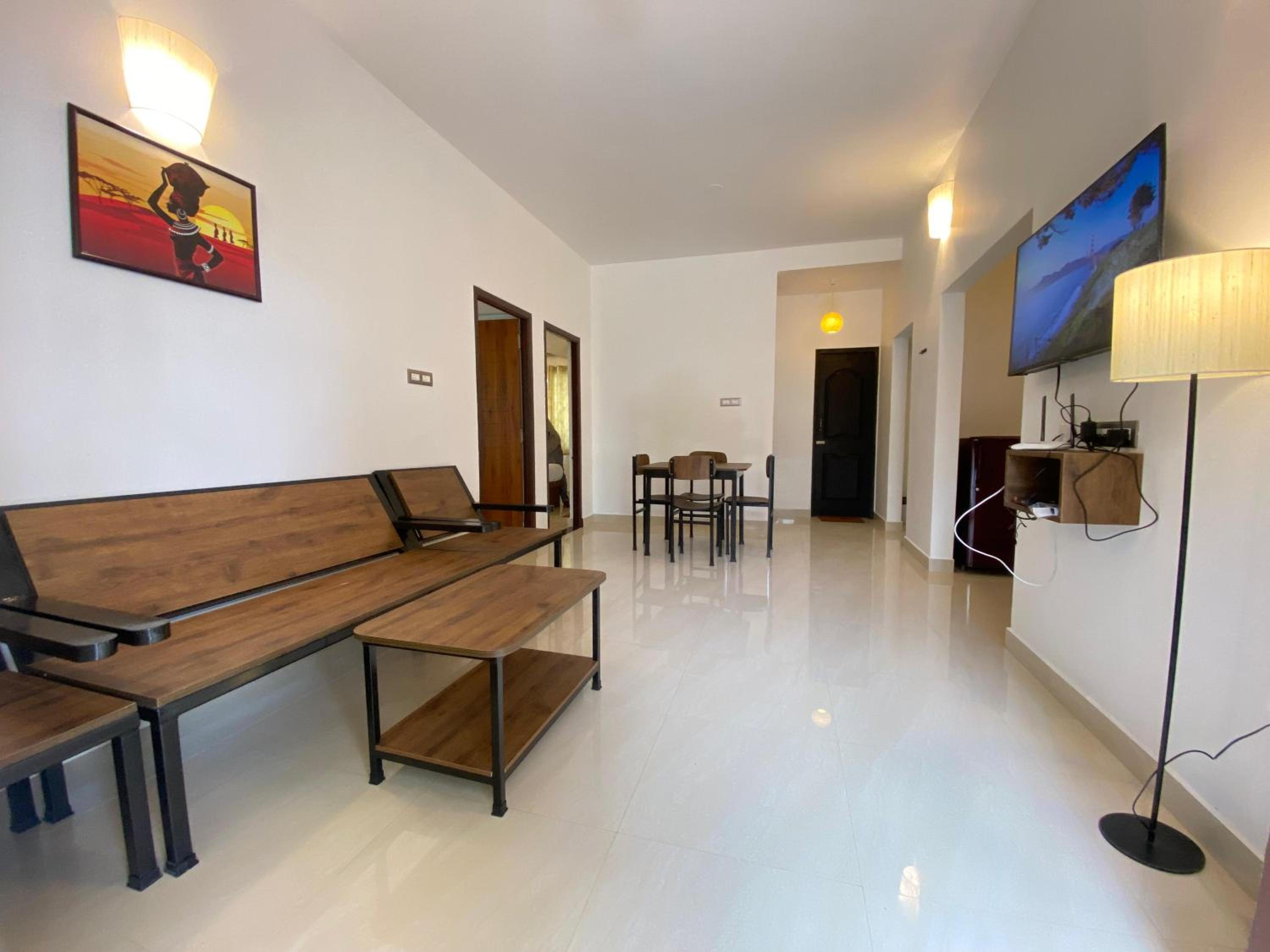 Two-Bedroom Apartment with Balcony