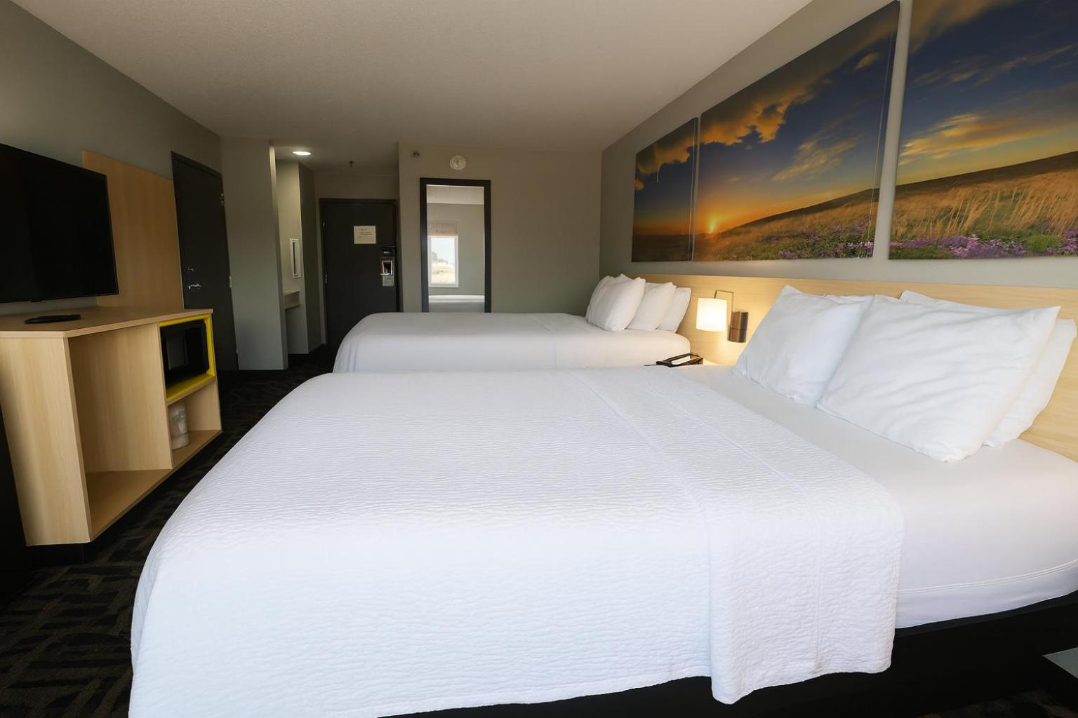 Double Room with Two Double Beds - Non-Smoking - Photo 5