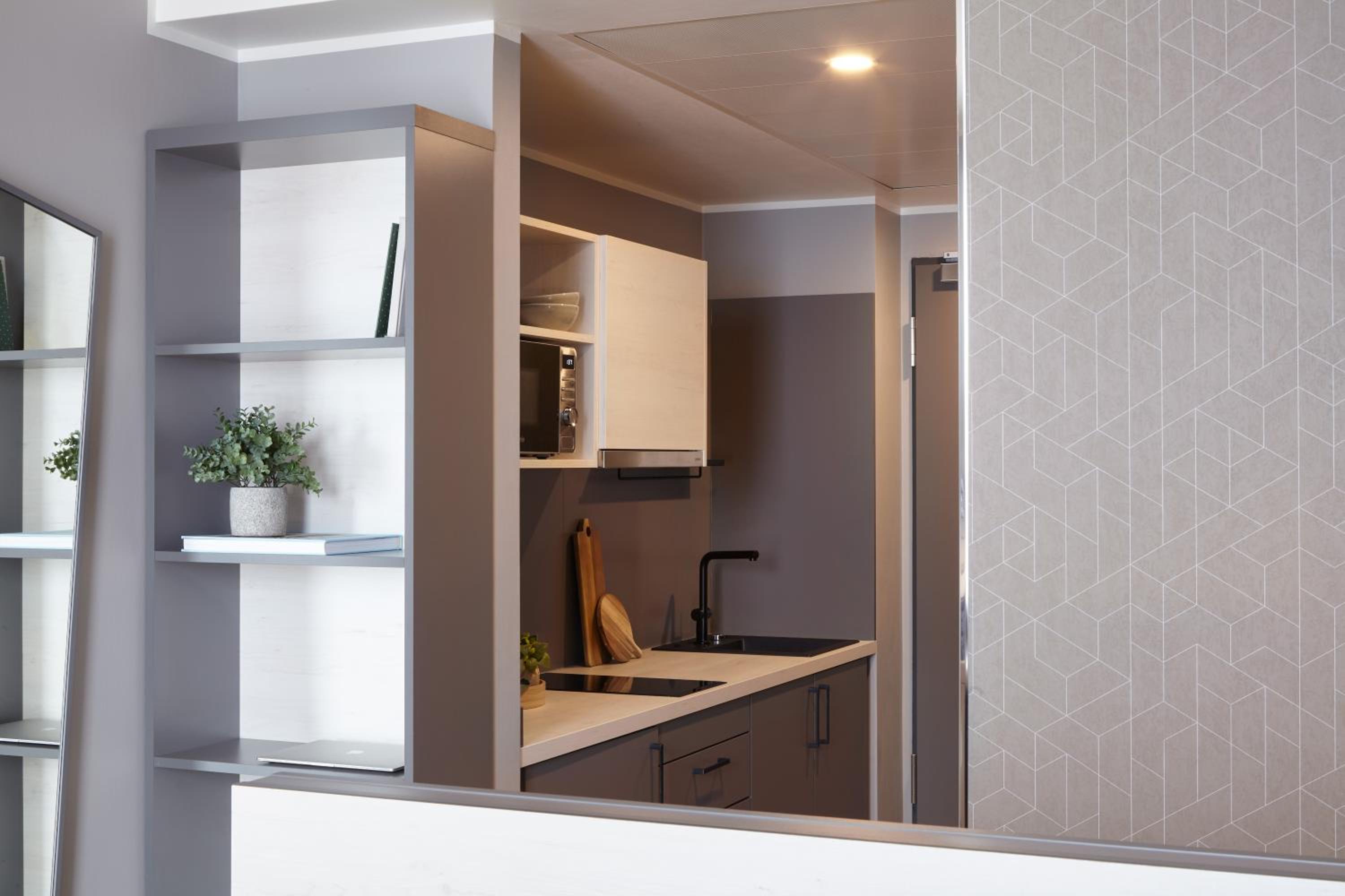 Small Double Studio with Kitchen