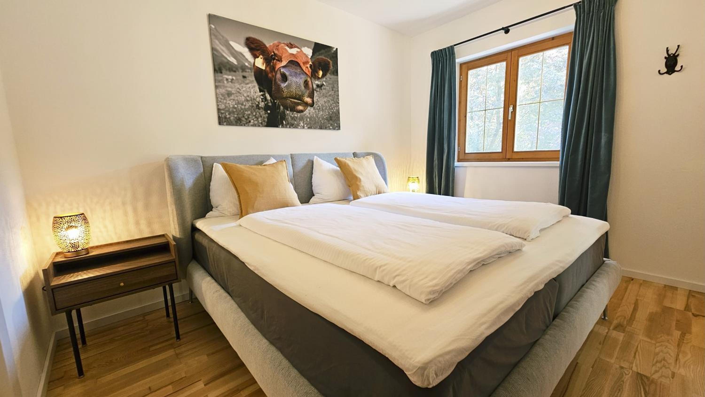 One-Bedroom Apartment with Garden View