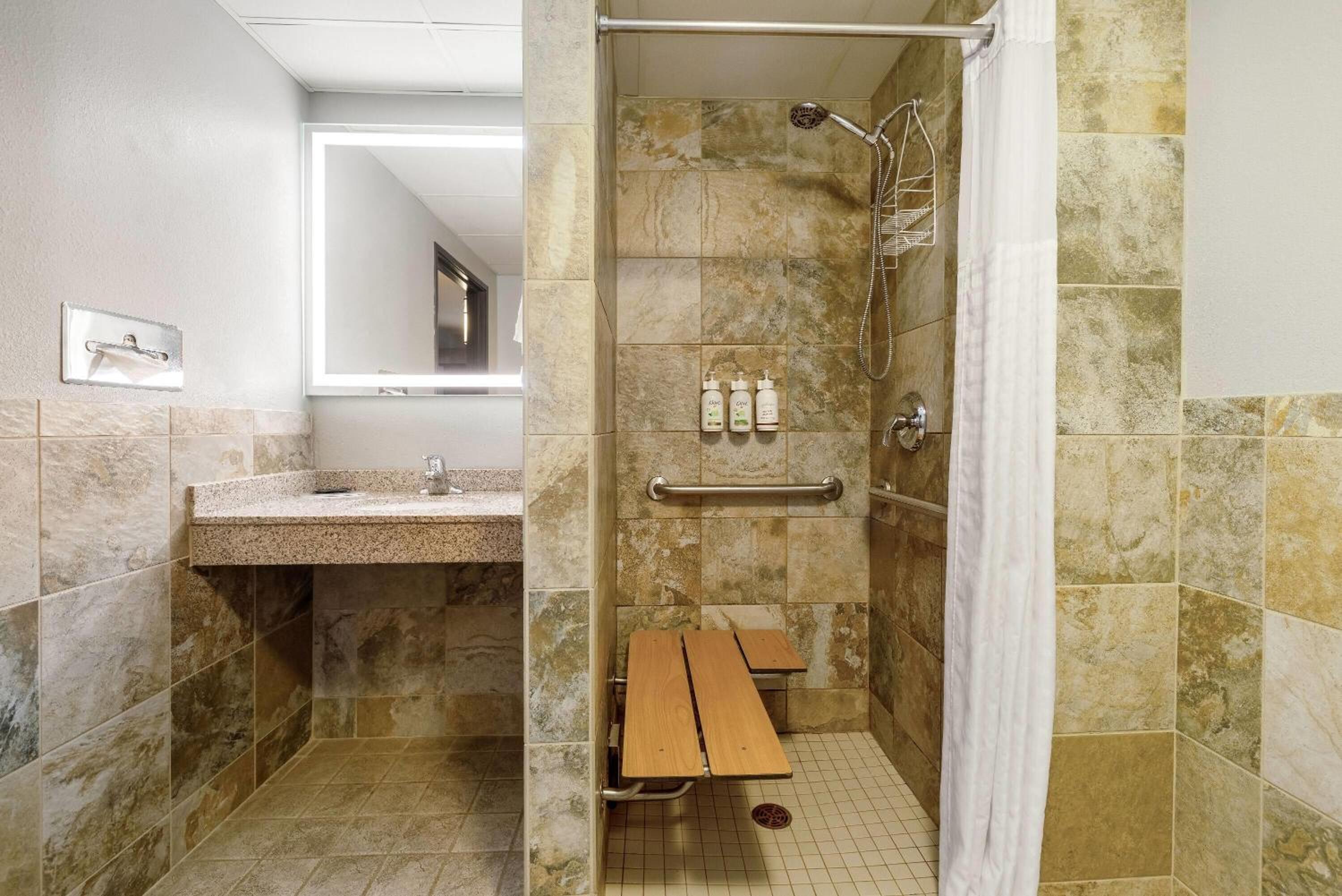 King Studio Suite with Roll-In Shower - Mobility Accessible/Non-Smoking photo 2