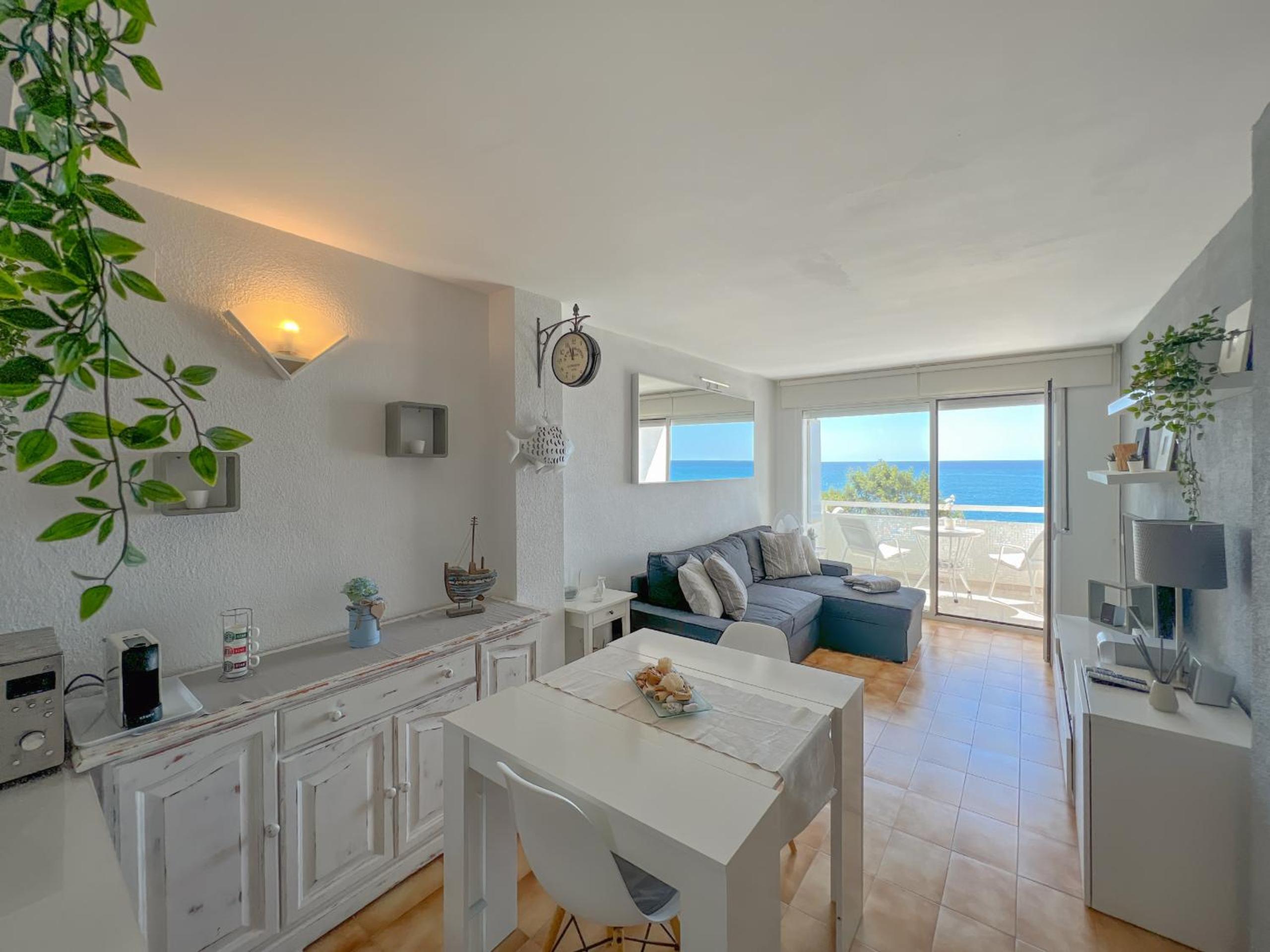 One-Bedroom Apartment with Balcony and Sea View