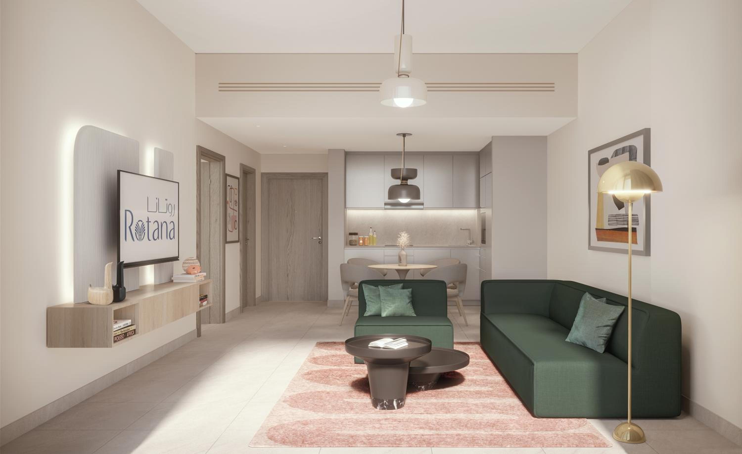 One Bedroom Apartment without Balcony