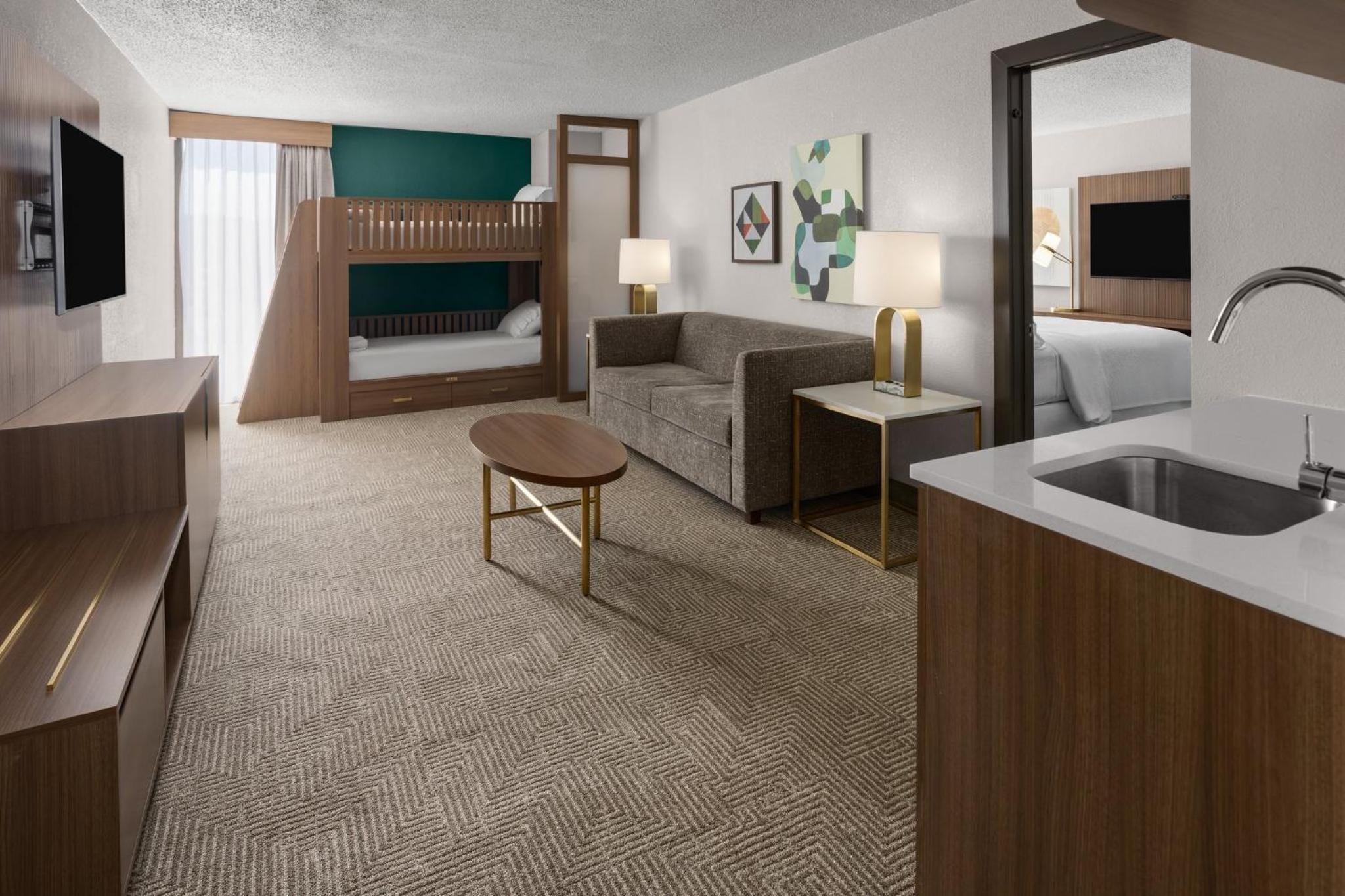 One-Bedroom Suite with Two Queens and One Bunk Bed - Photo 2