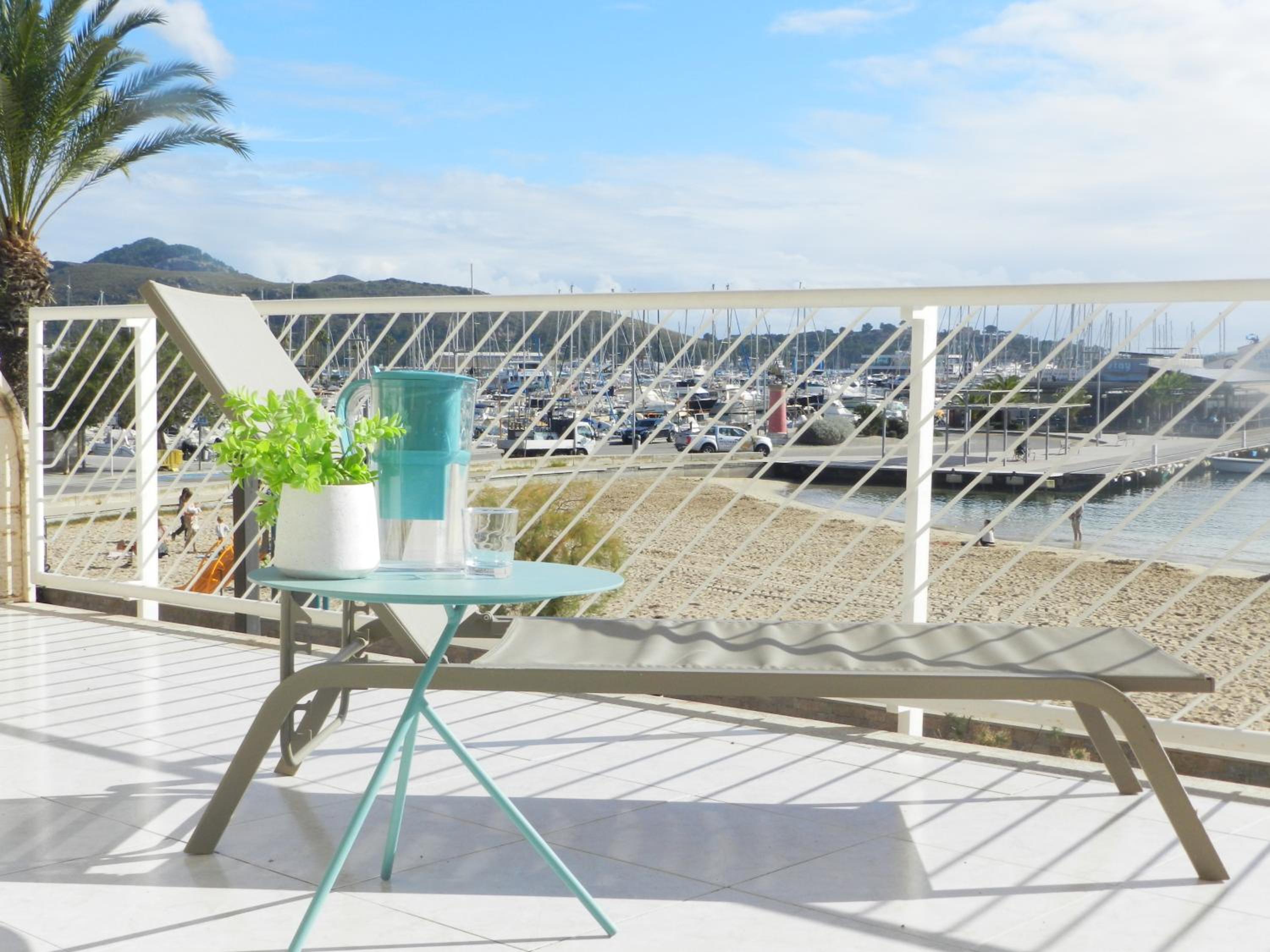 Three-Bedroom Apartment with Water View