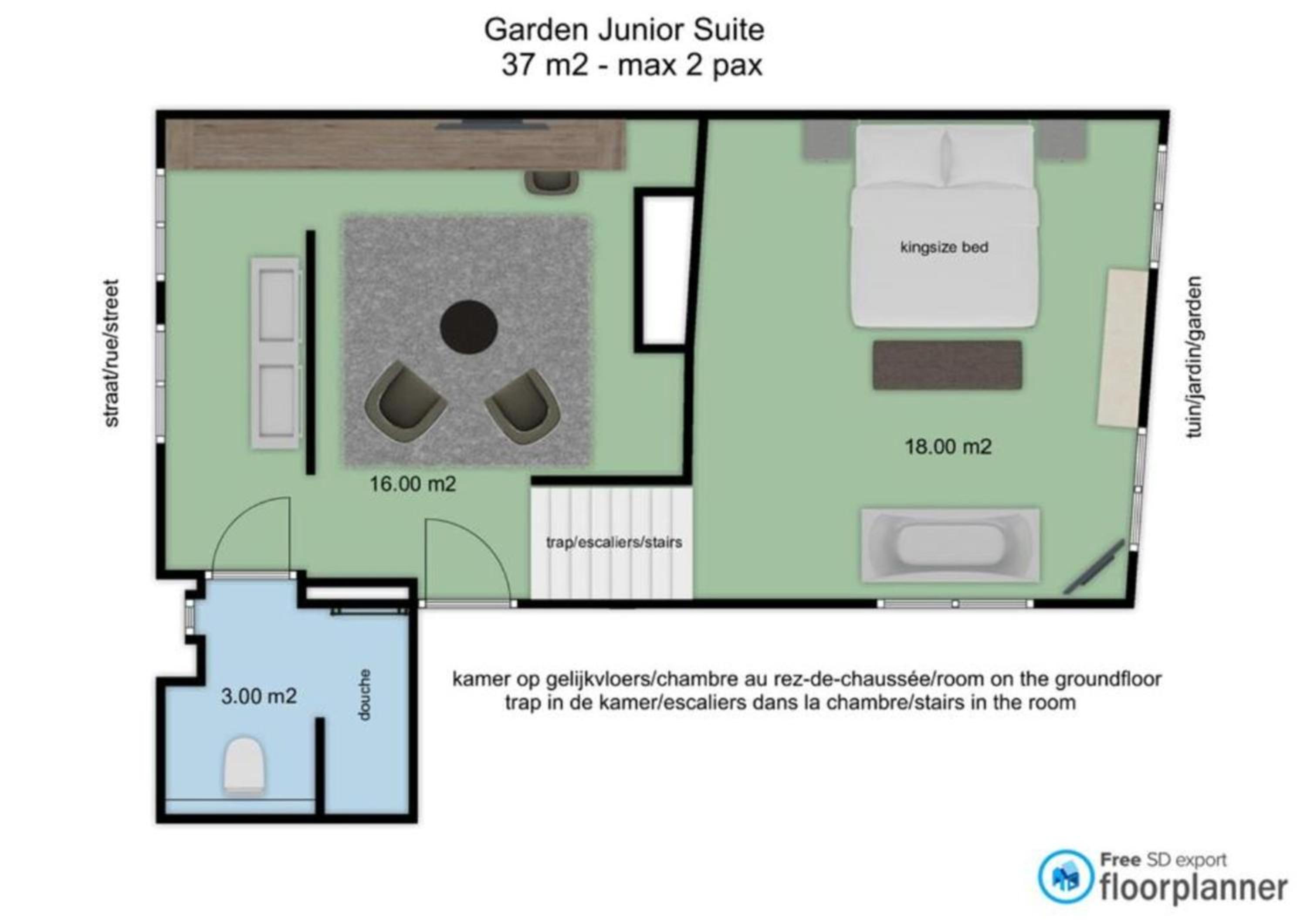 Junior Suite with Garden View - Photo 2