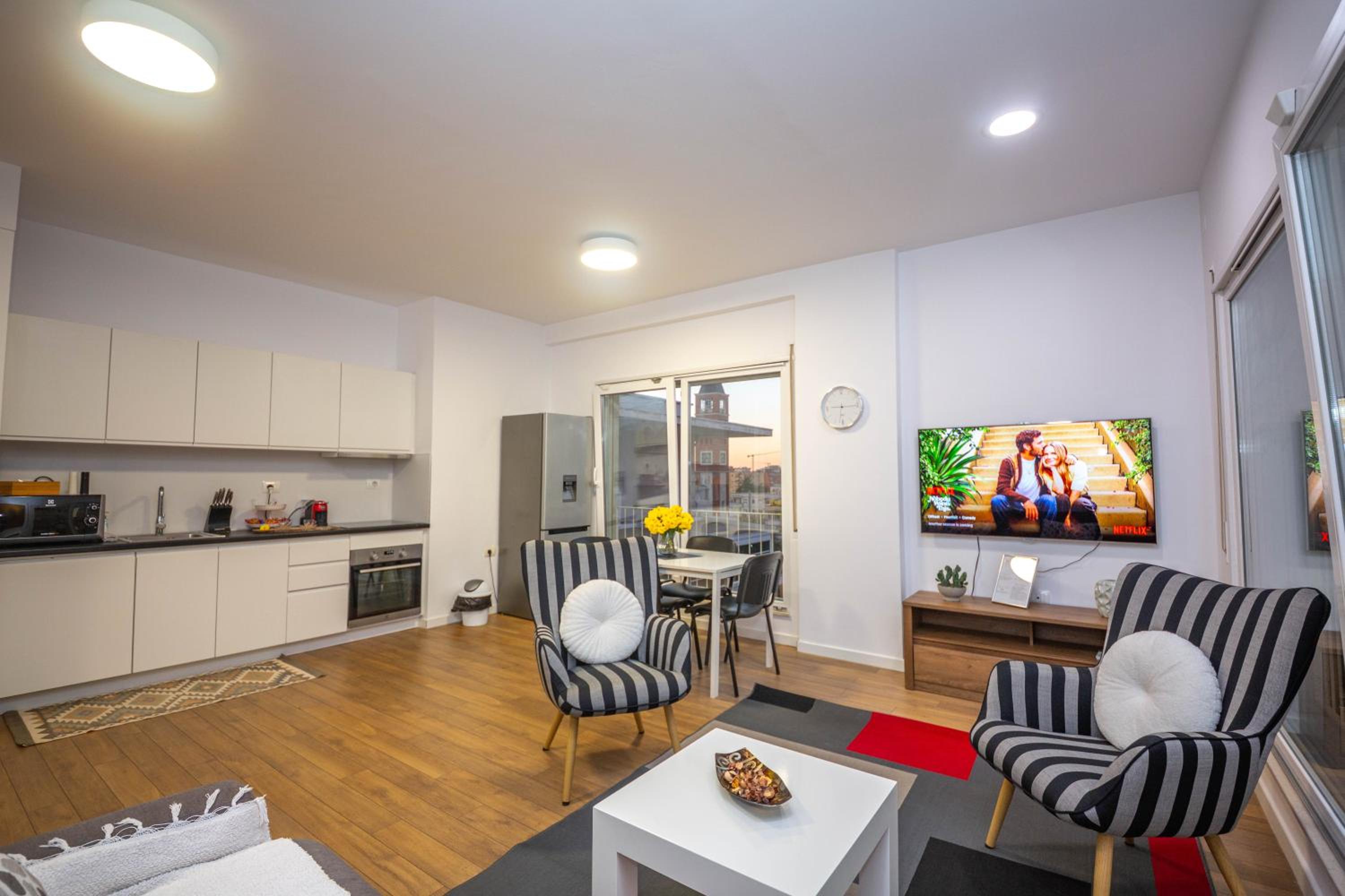Two-Bedroom Apartment with Balcony