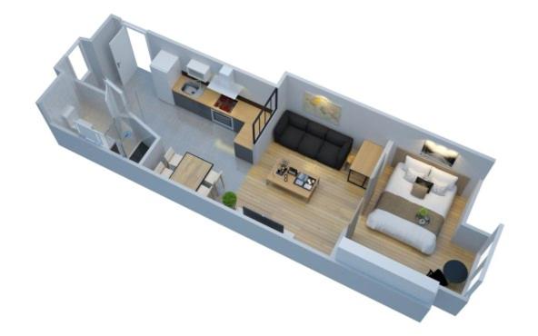 One-Bedroom Apartment photo 1