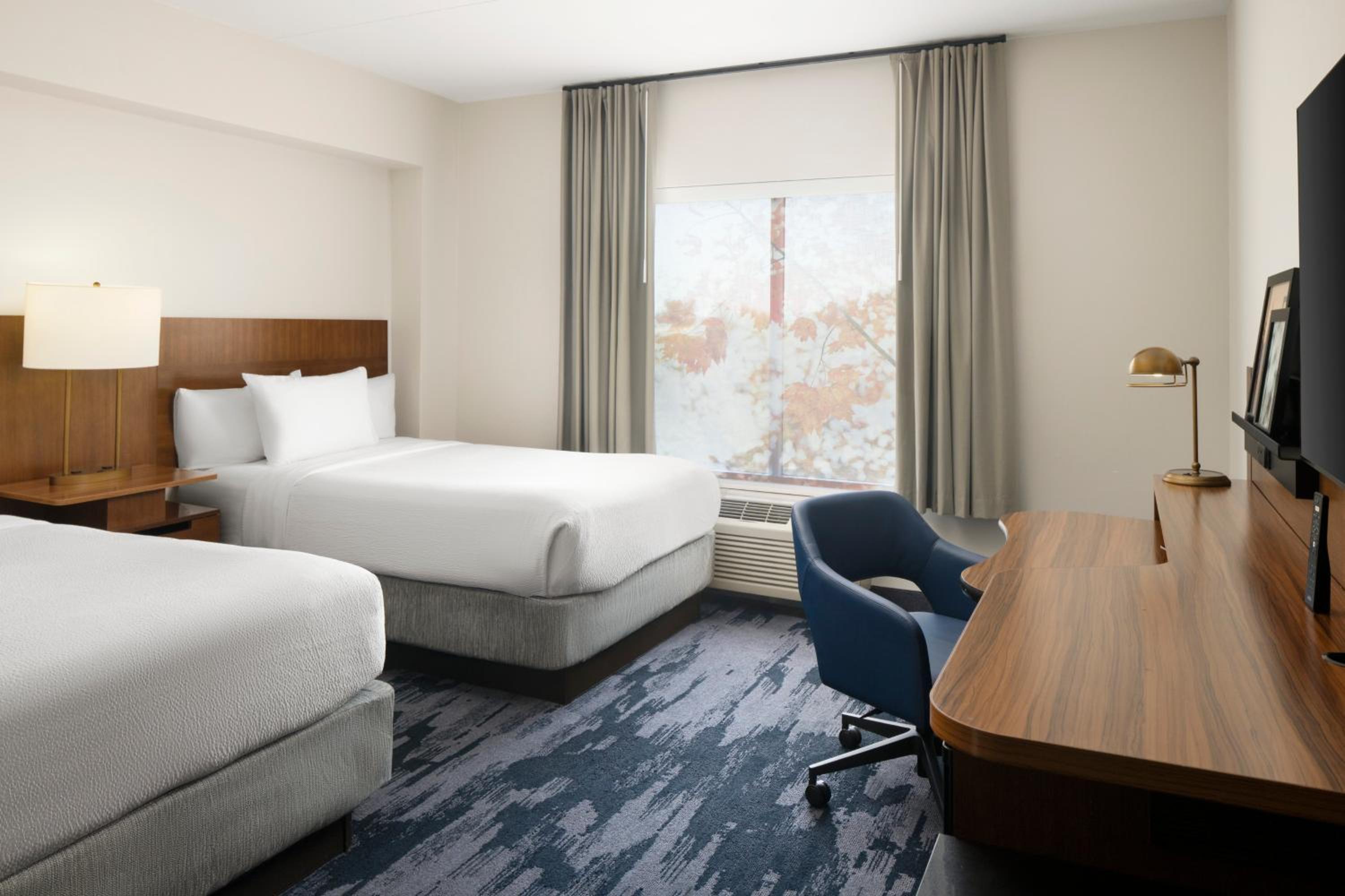 Double Room with Two Double Beds - Hearing Accessible