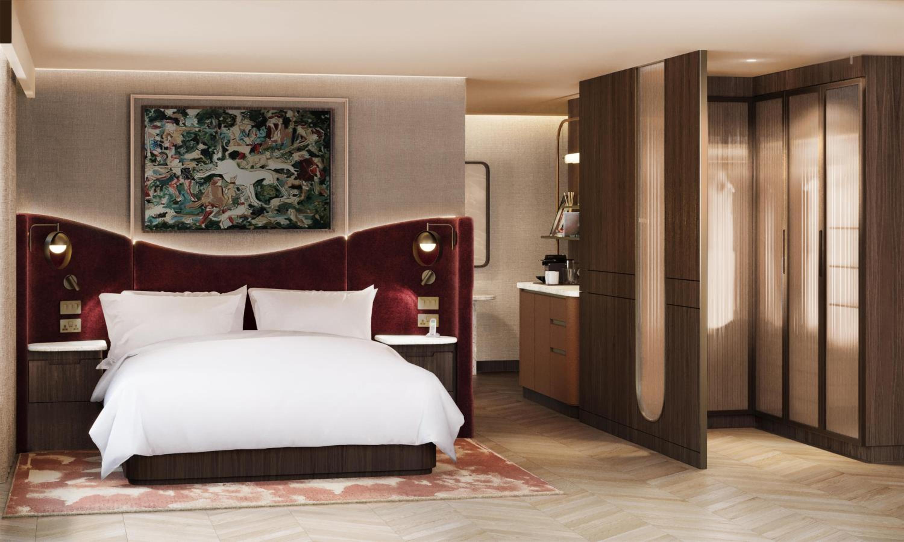 King Suite with Balcony and Lounge Access