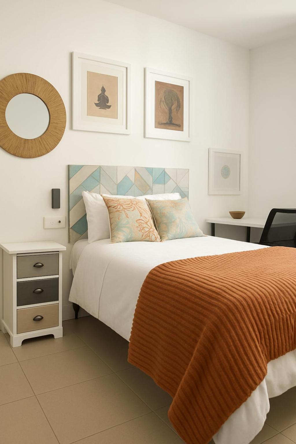 Single Room with Shared Bathroom