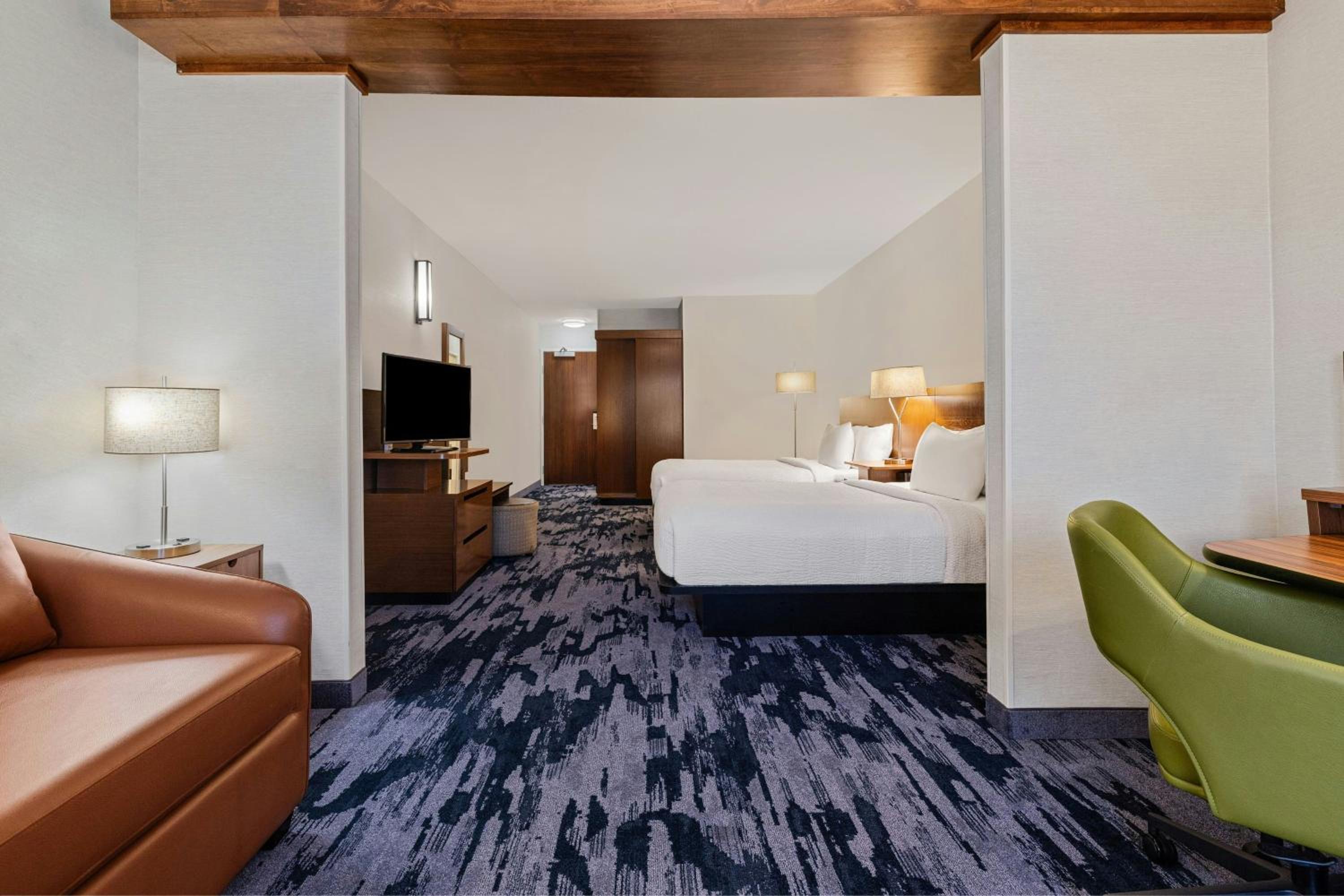 Family Suite with Two Queen Beds and Sofa Bed