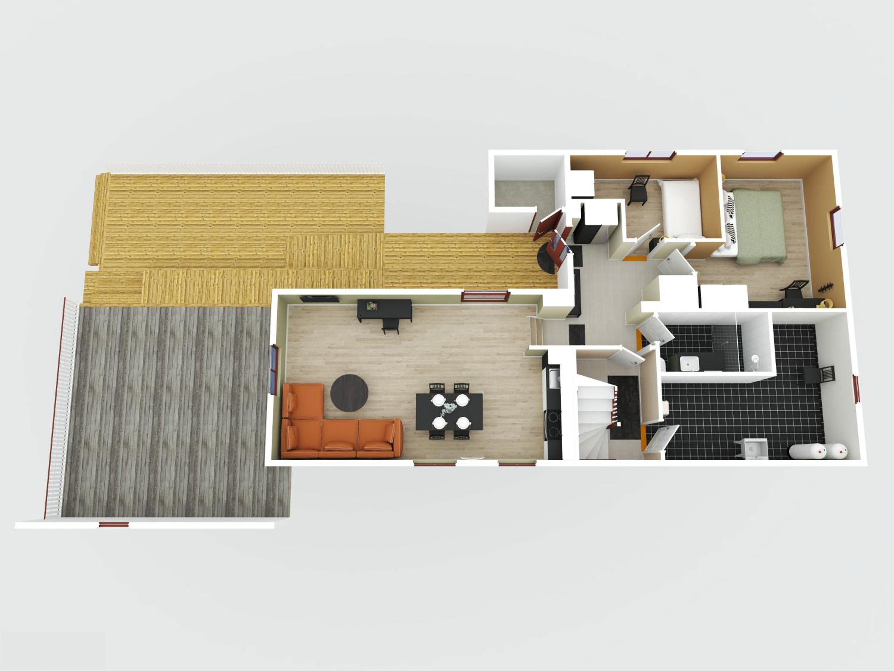 Two-Bedroom Deluxe Apartment - Photo 9