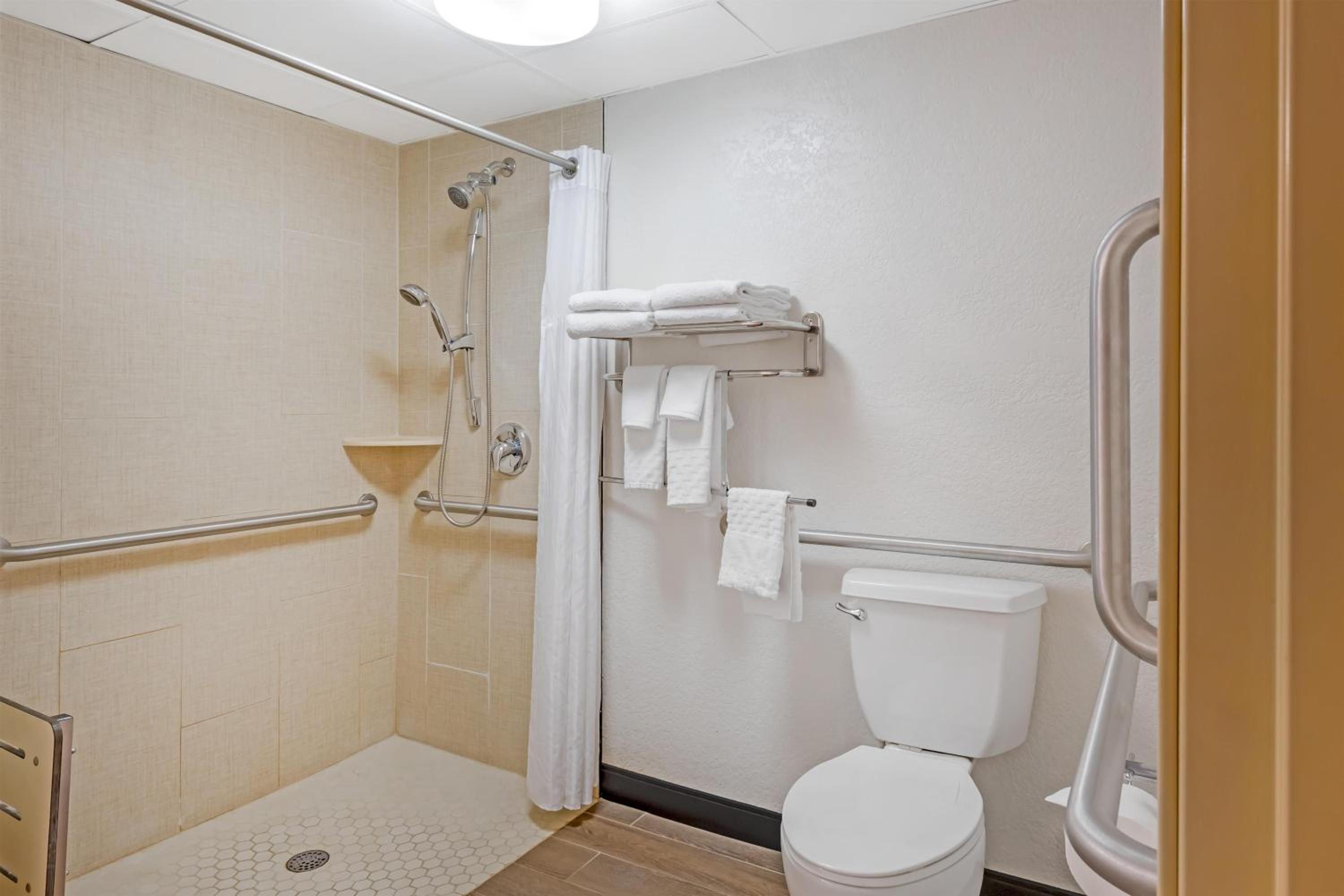 King Suite with Roll-In Shower and Spa Bath - Disability Access/Non-Smoking - Photo 3