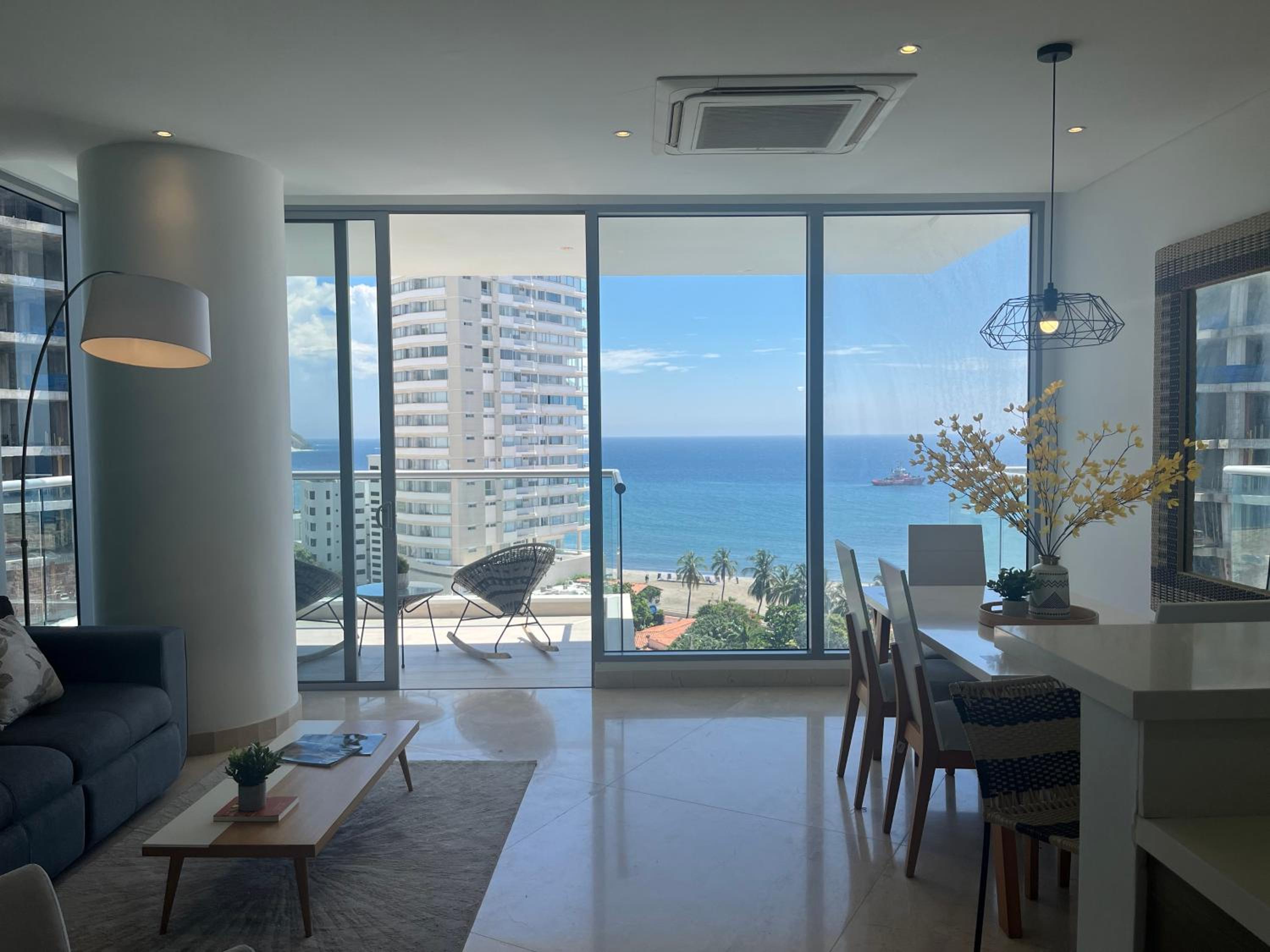 Two-Bedroom Apartment with Terrace and Sea View